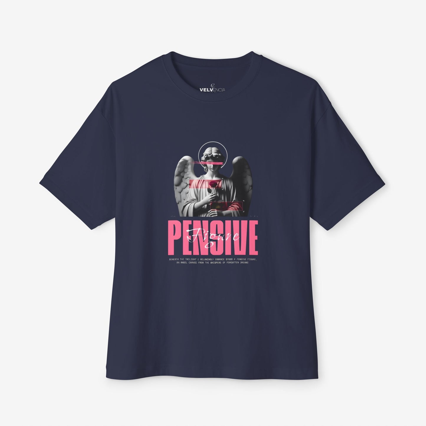 Oversized Tee - "Hold Pistol" Graphic T-Shirt