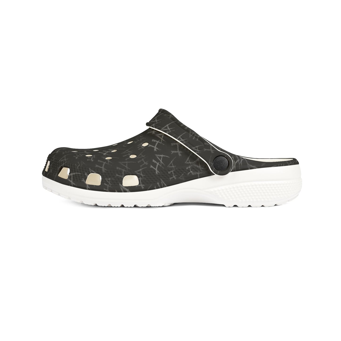 Ha Ha Print Design Clogs