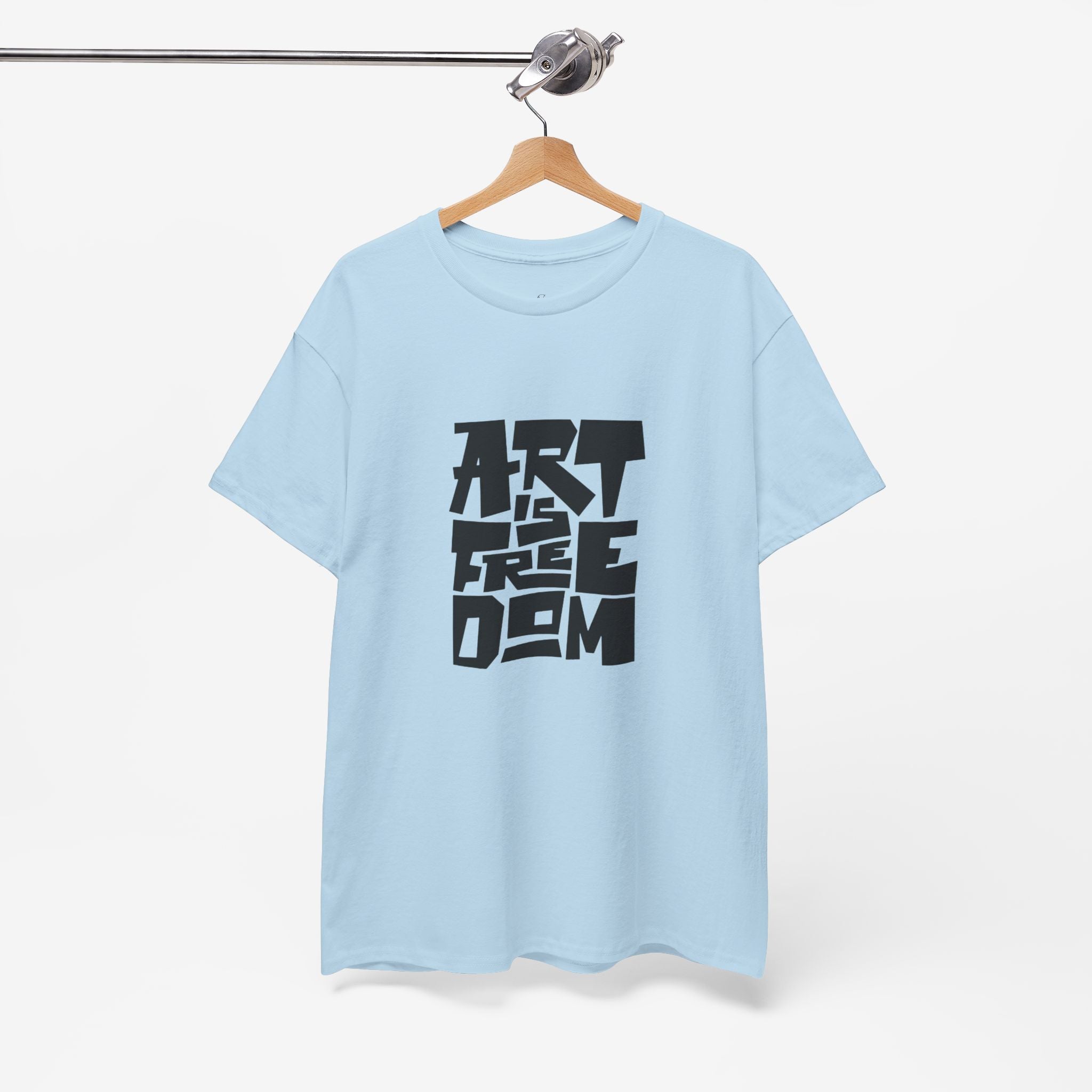 Art is Freedom Heavy Cotton Tee