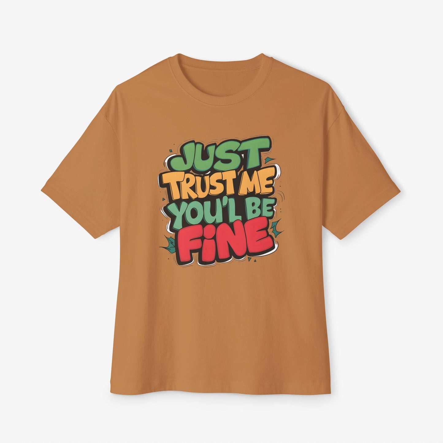 Trust me Oversized Tshirt Toast XS