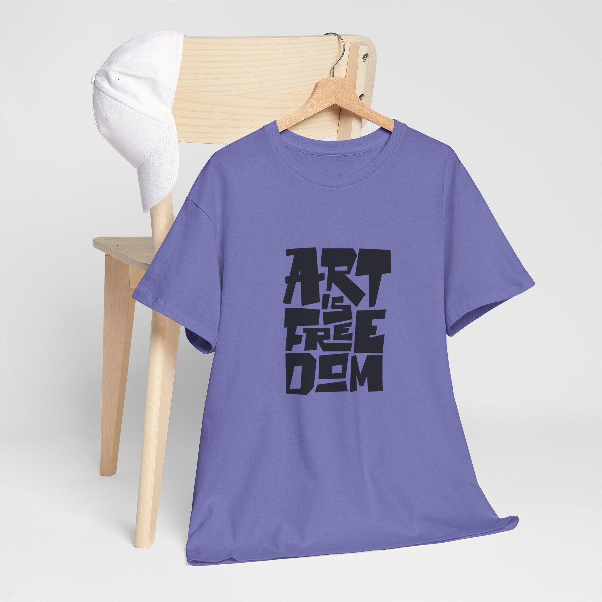 Art is Freedom Heavy Cotton Tee