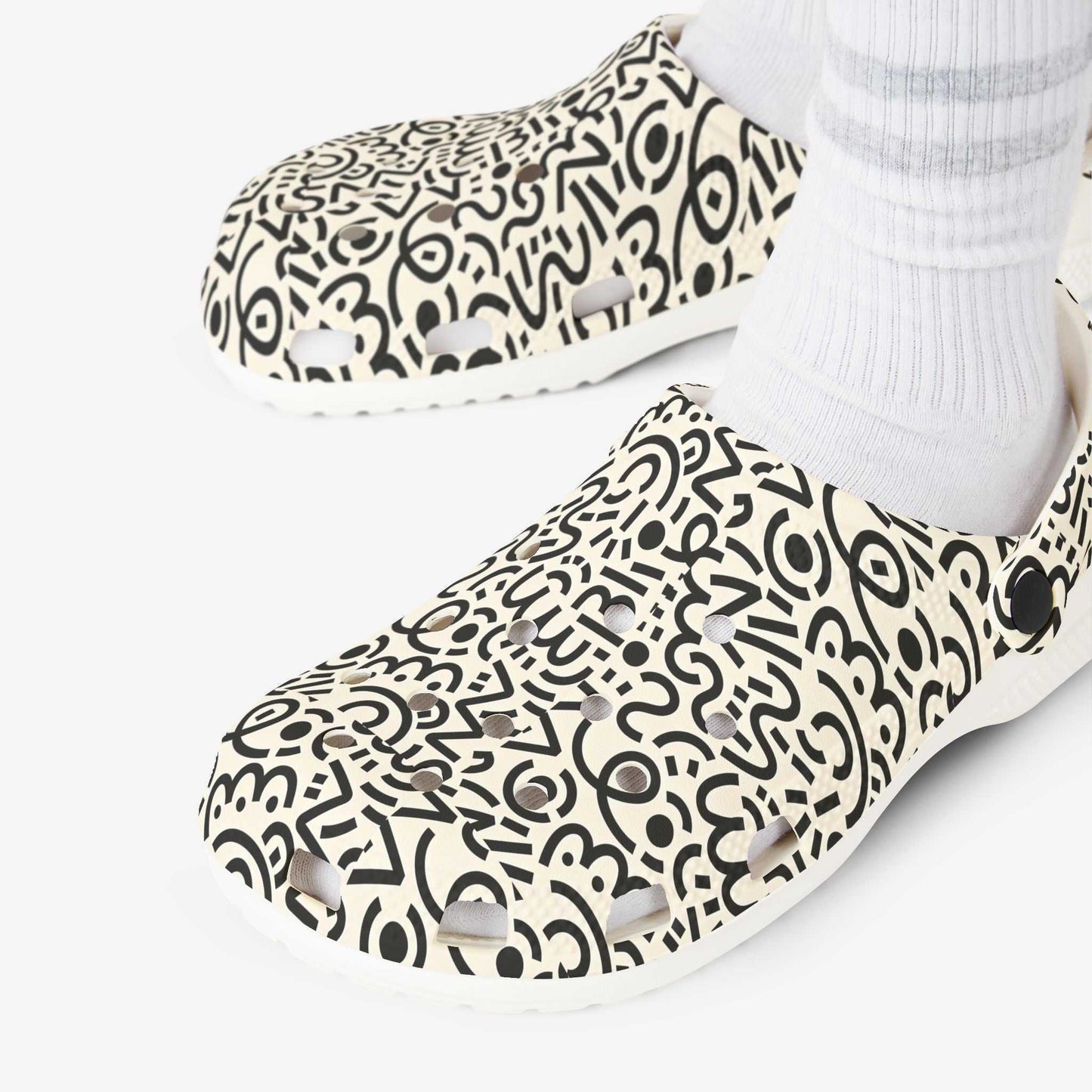 Graphics Design Clogs