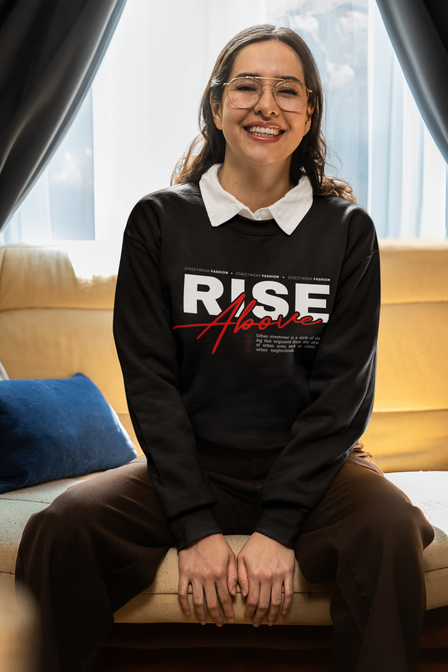 RISE crewneck sweatshirt