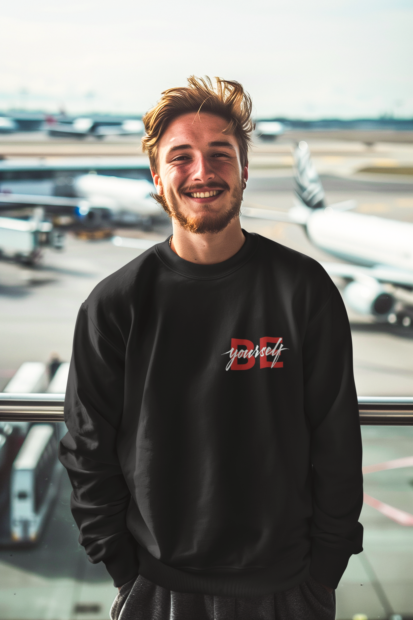 BE YOURSELF Crewneck Sweatshirt