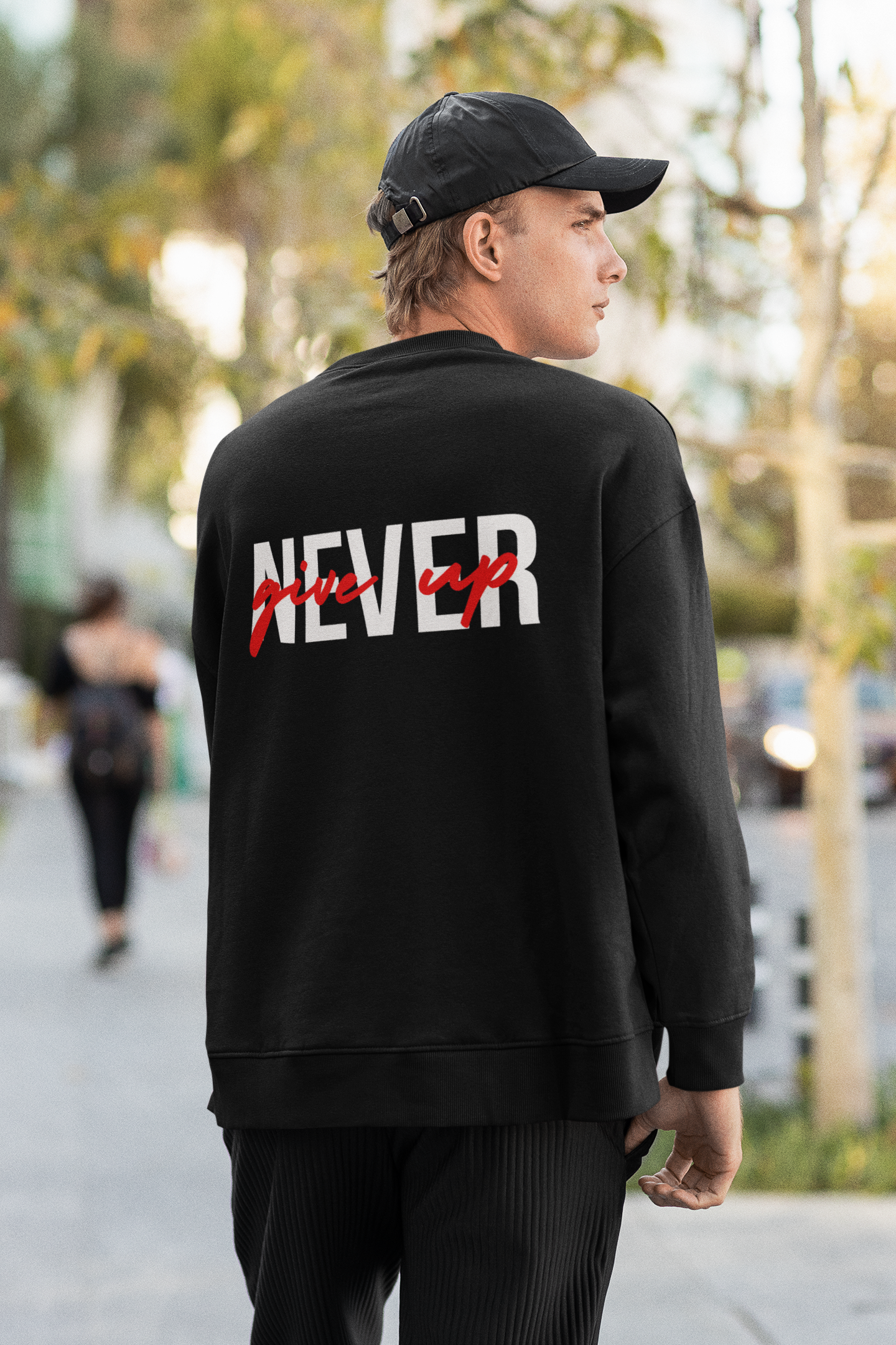 BE YOURSELF Crewneck Sweatshirt