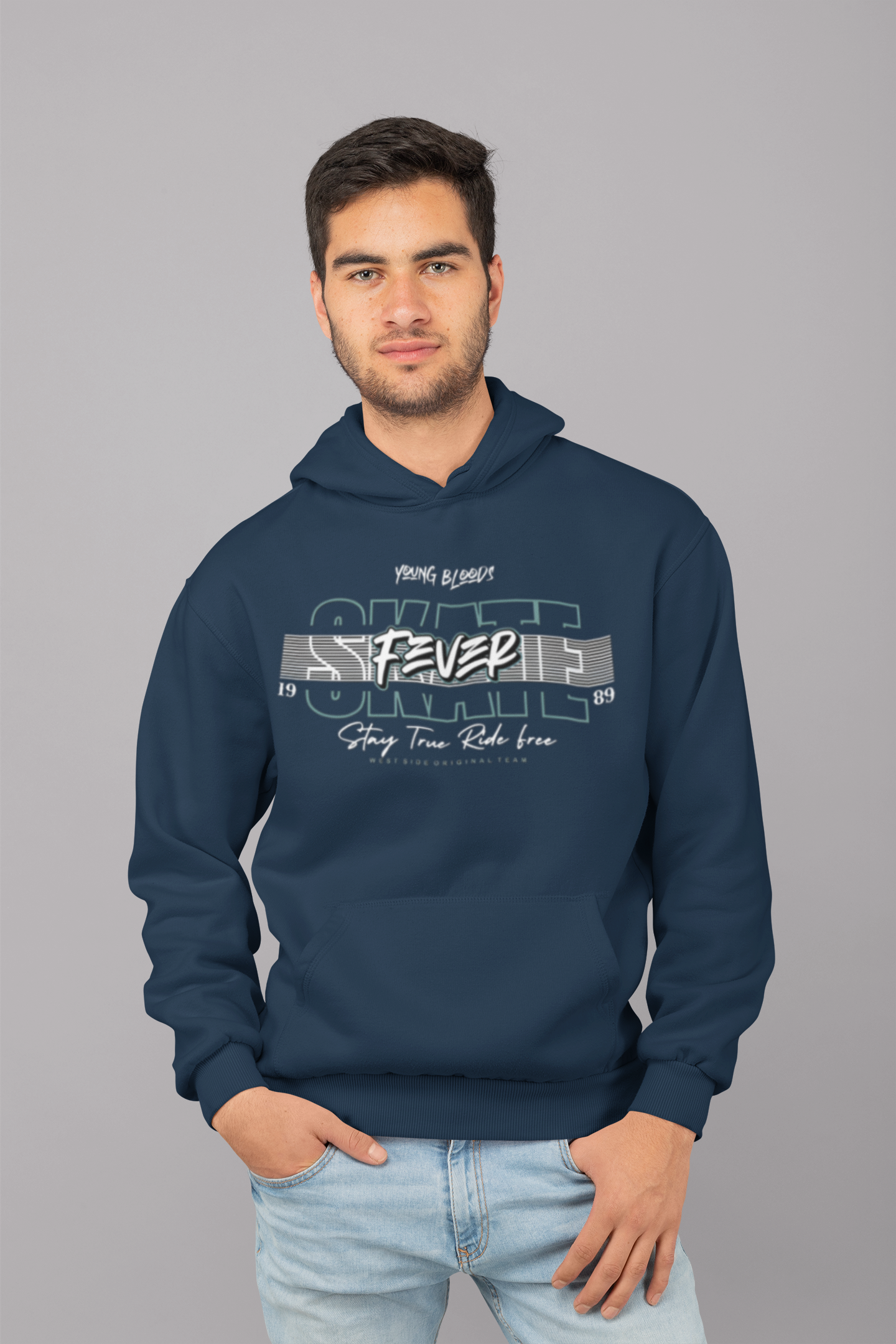 STAY TRUE RIDE FREE Hooded Sweatshirt