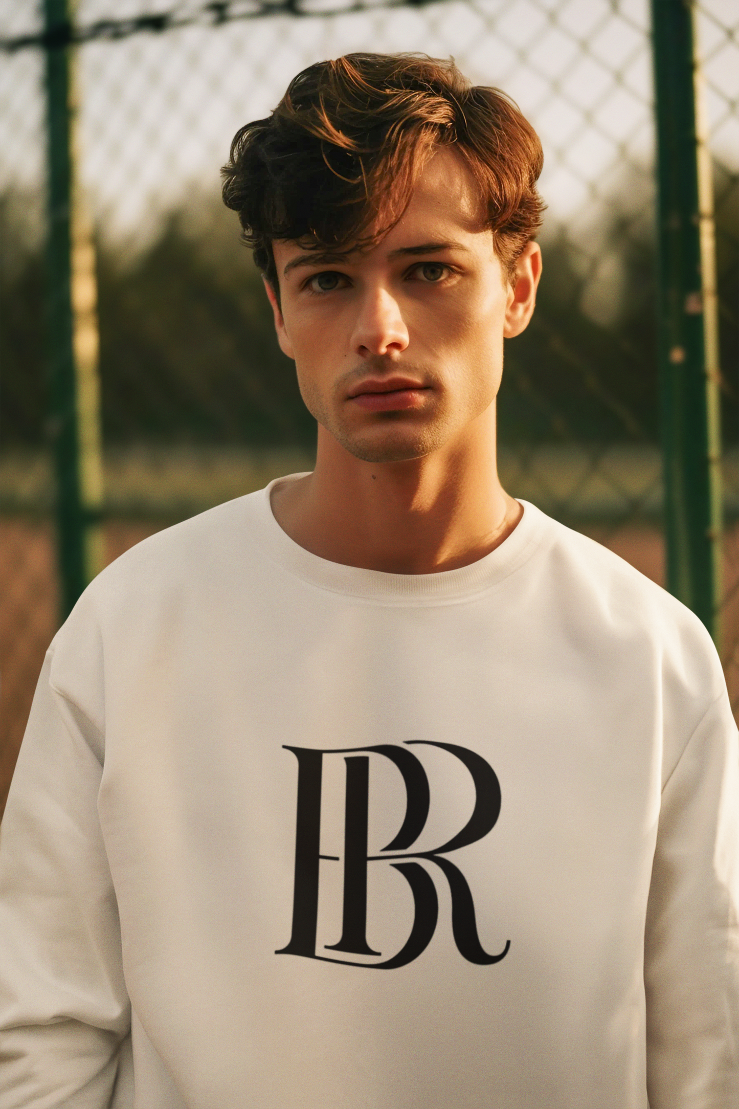 Unisex Crewneck Sweatshirt BR letter