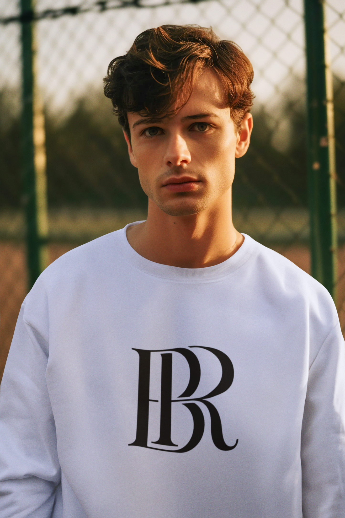 Unisex Crewneck Sweatshirt BR letter