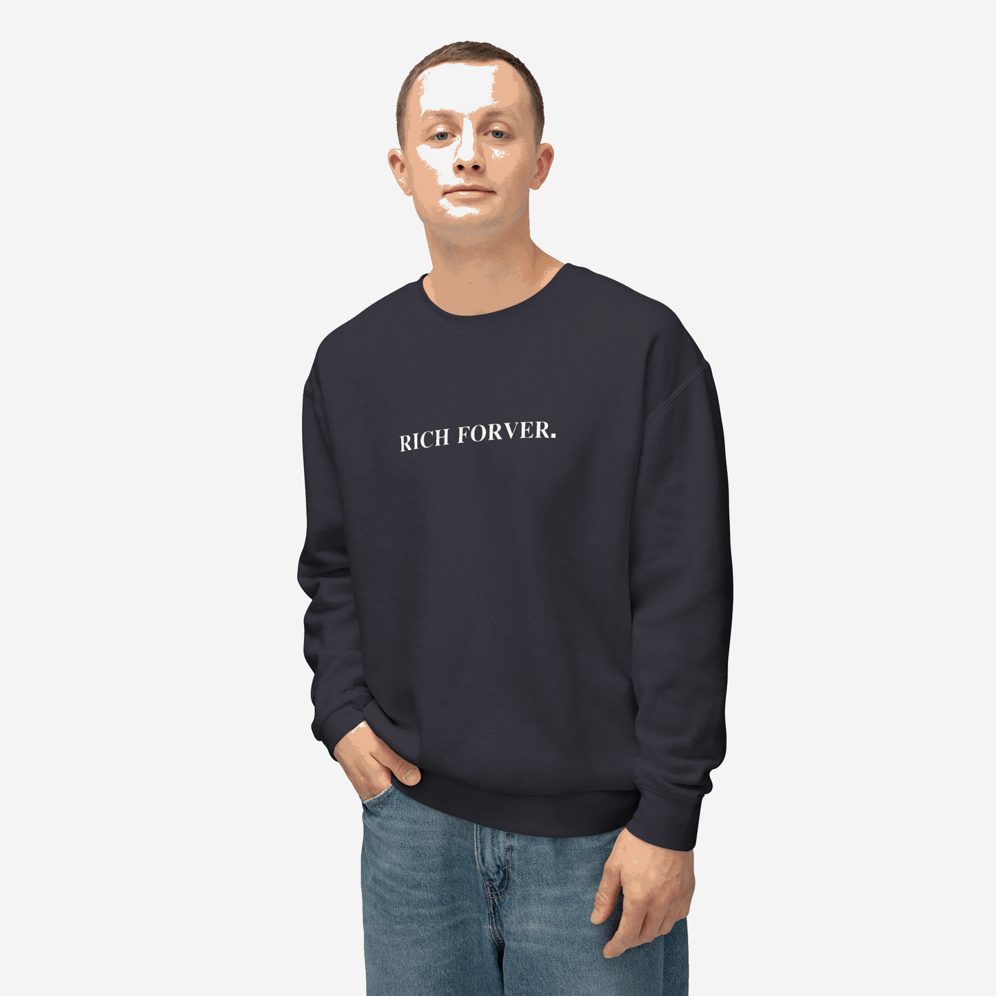 Rich Forever & Make More Mistakes Unisex Crewneck Sweatshirt