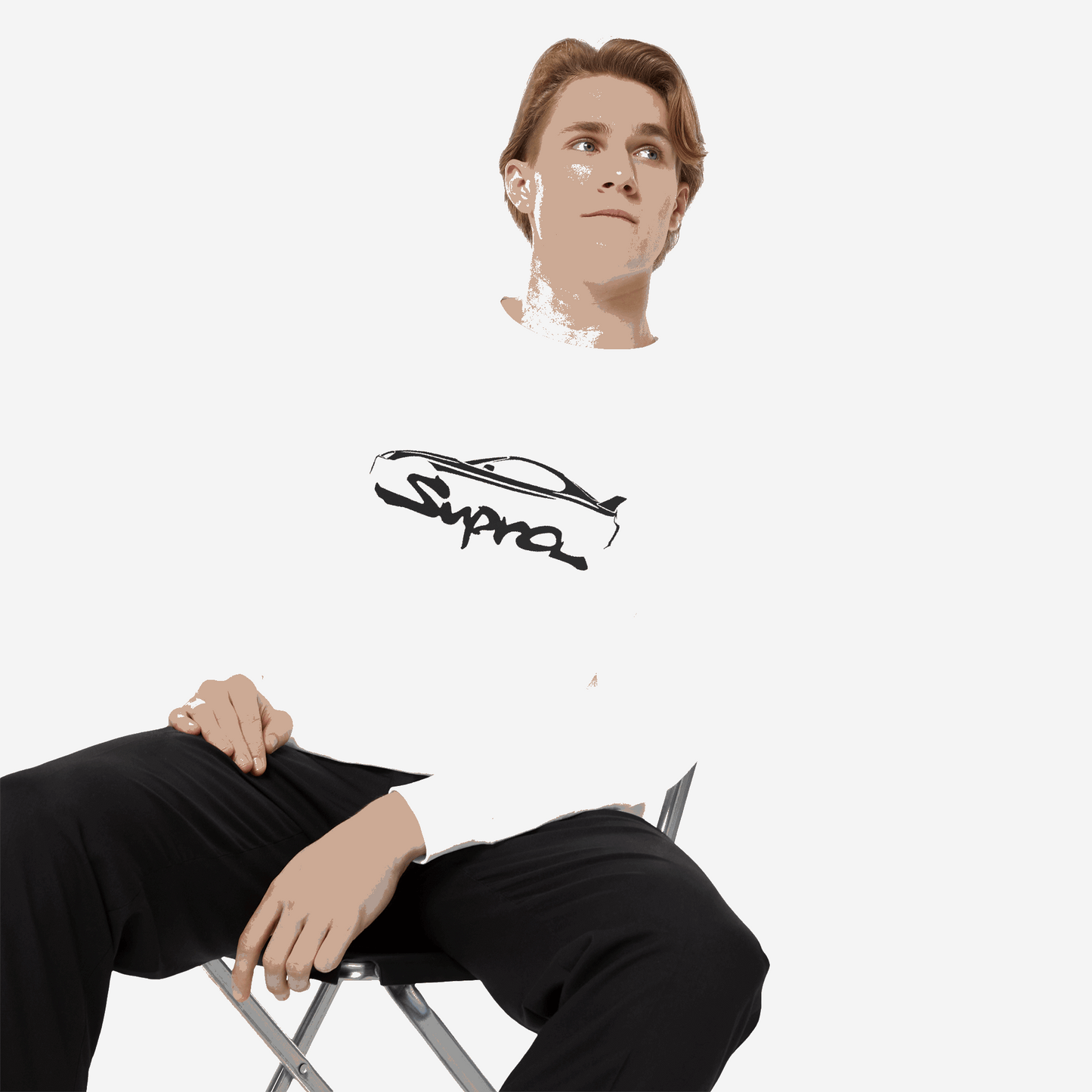 Vintage Supra Crewneck Sweatshirt 270gsm