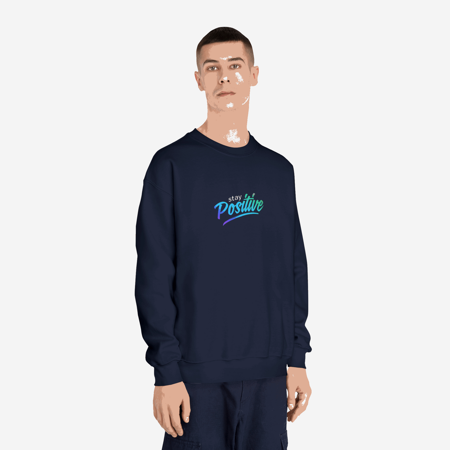 Stay Positive Crewneck Sweatshirt