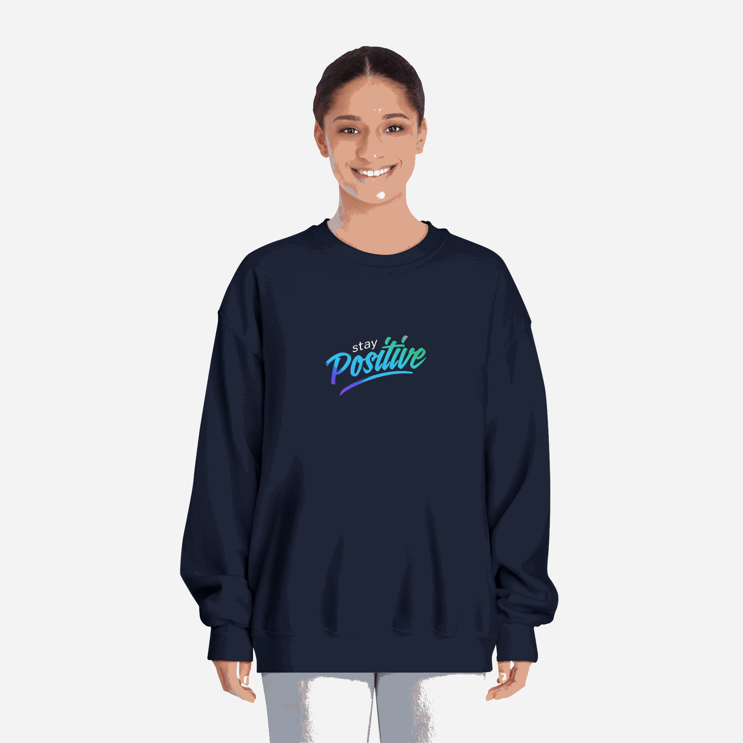 Stay Positive Crewneck Sweatshirt