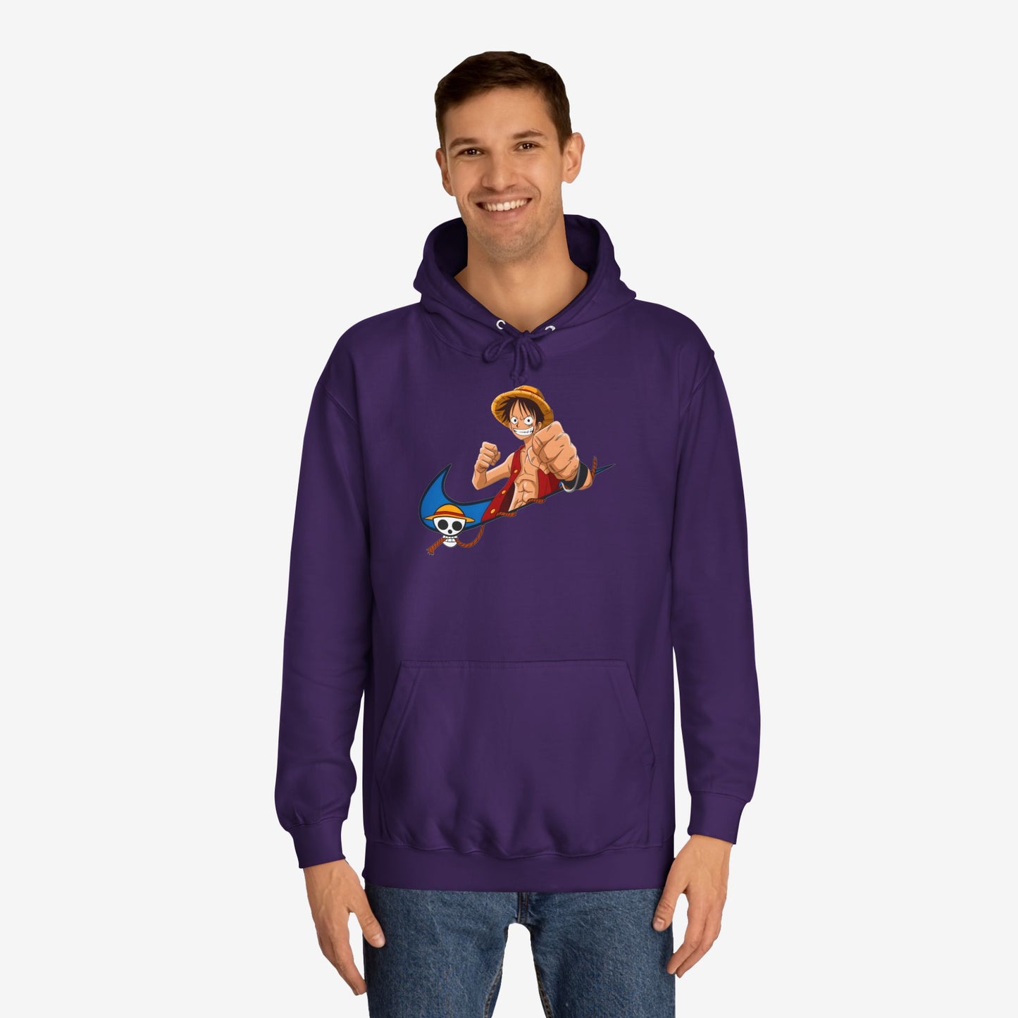 Nike Luffy Custom Hoodie Design