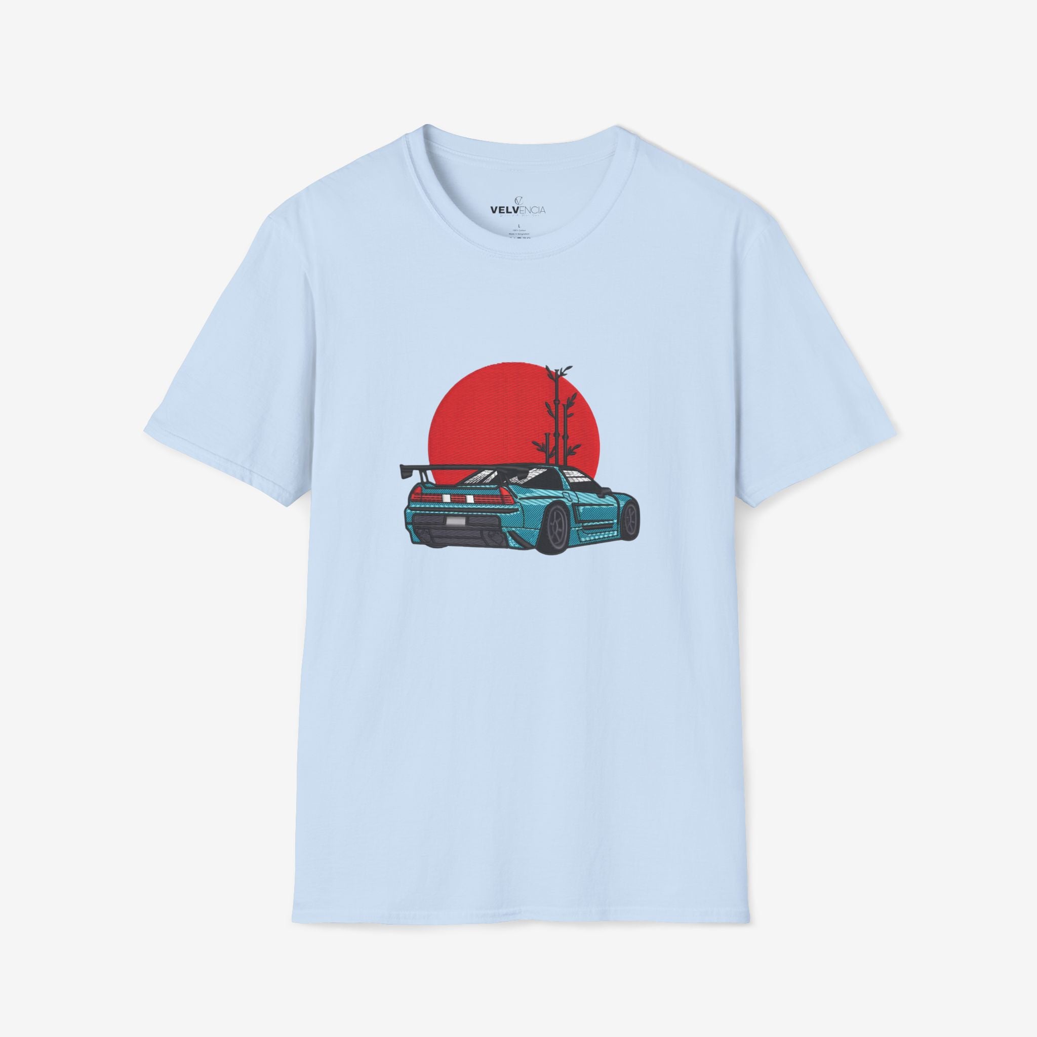 Retro Car Graphic Unisex T-Shirt - Vintage Sunset Design