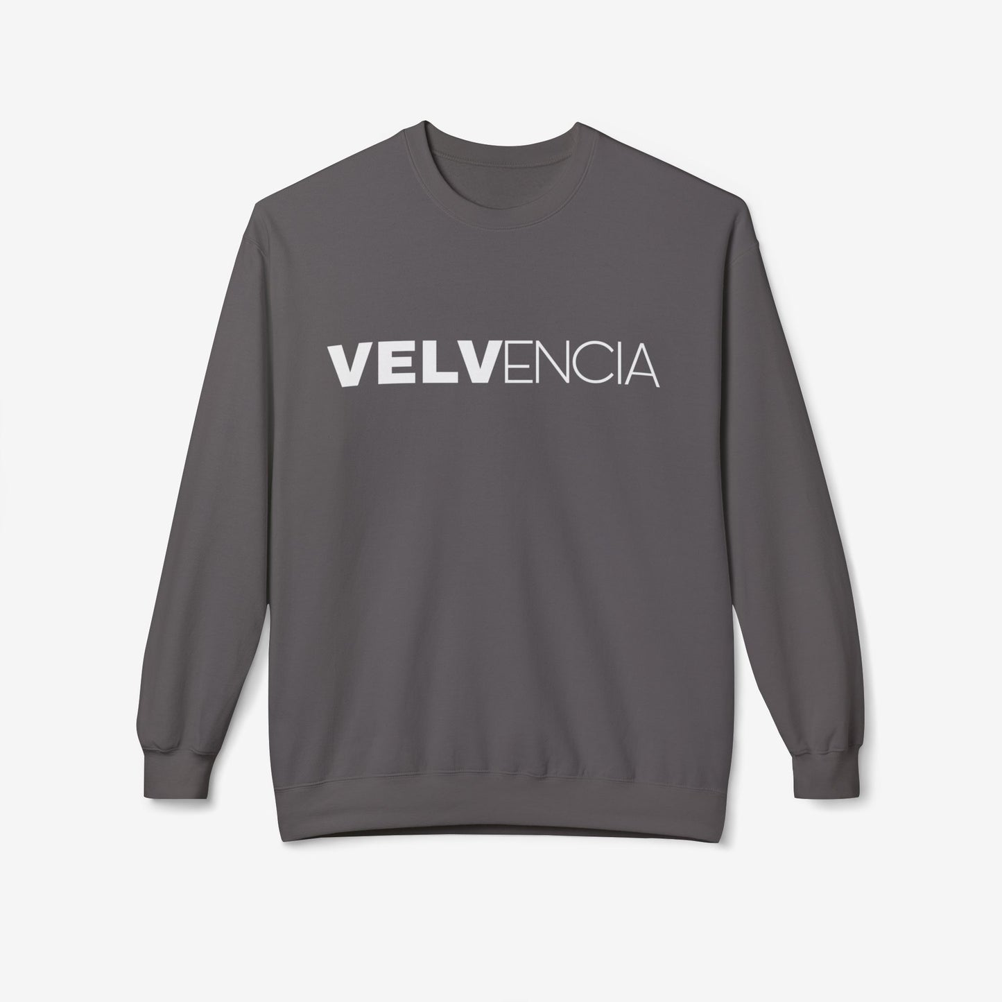 VELVENCIA crewneck sweatshirt Charcoal S