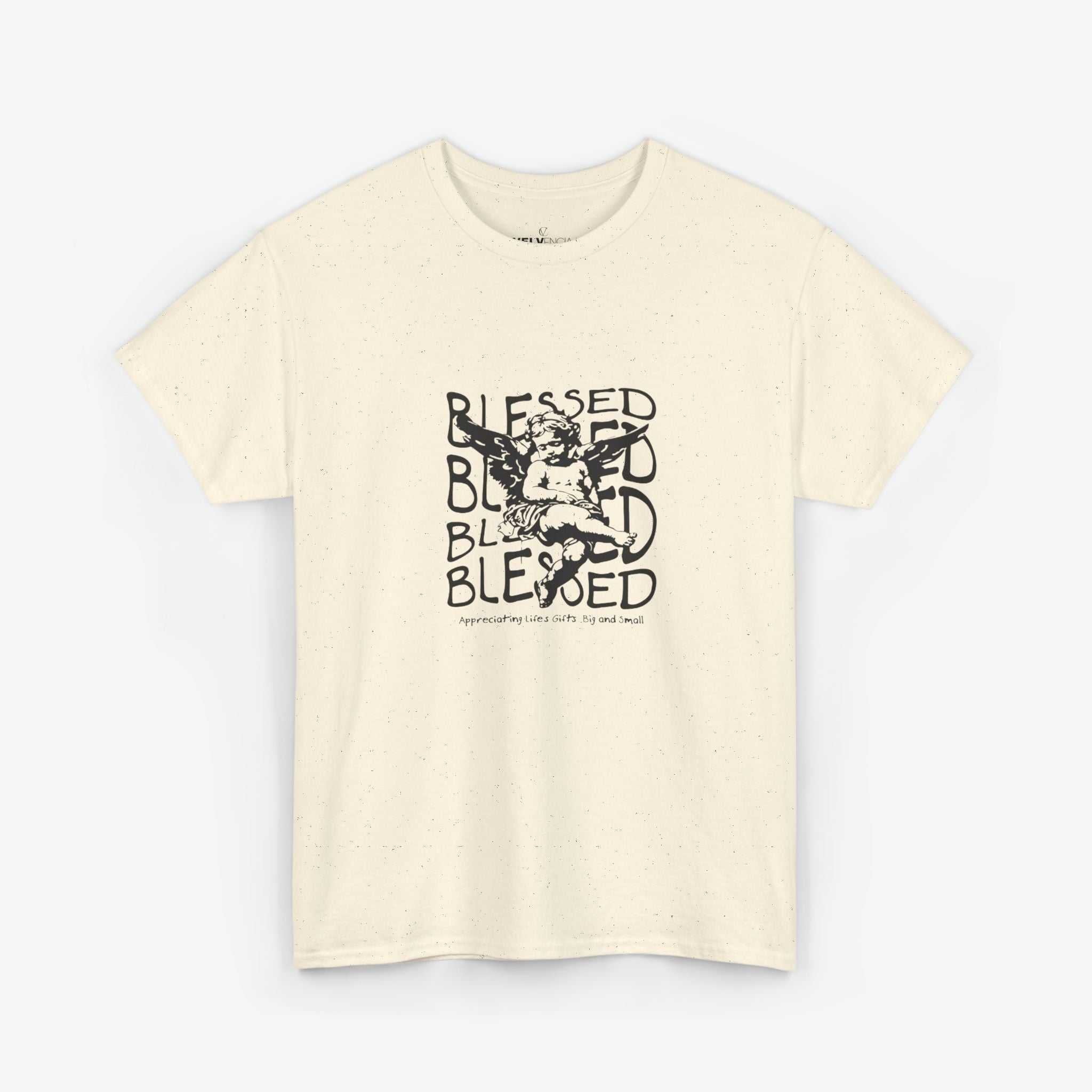 Blessed Unisex Cotton Tee - Inspirational Graphic Tee for Everyday Wear