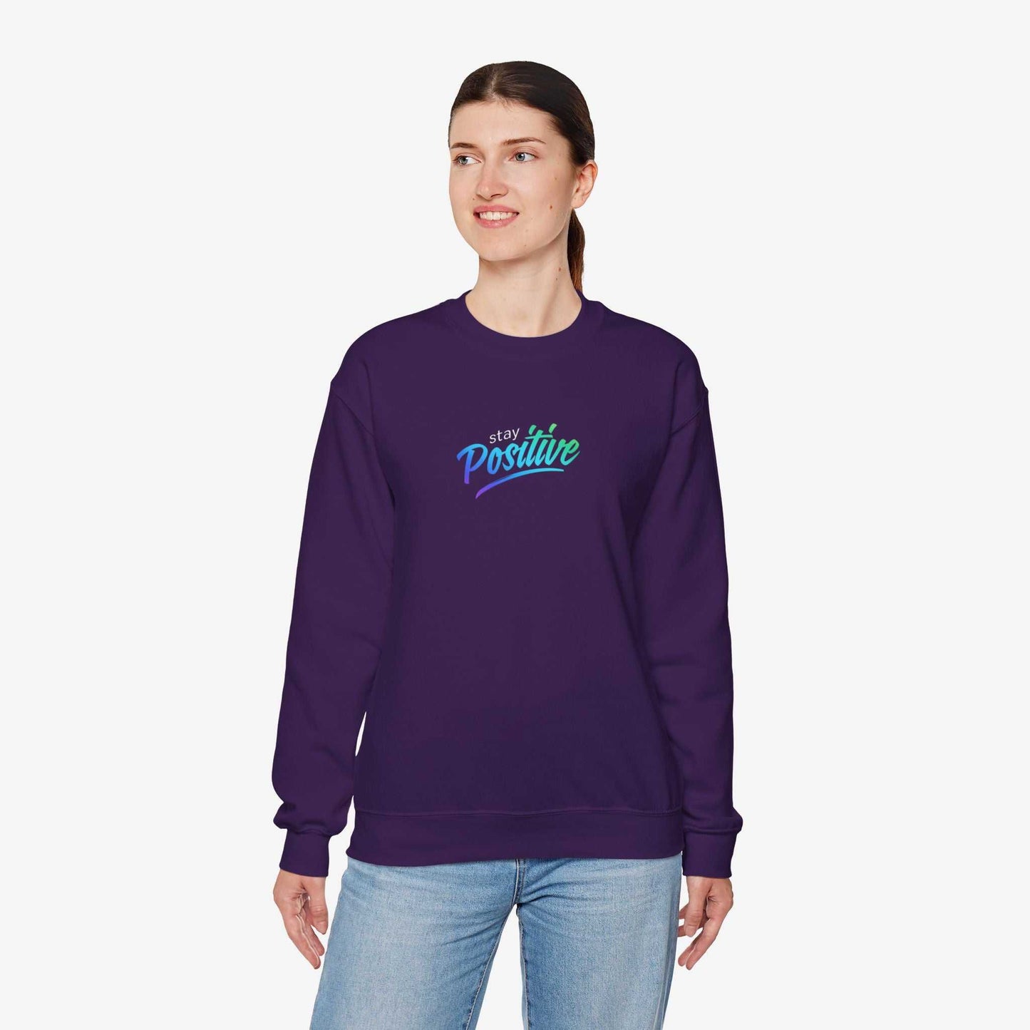 Stay Positive Crewneck Sweatshirt