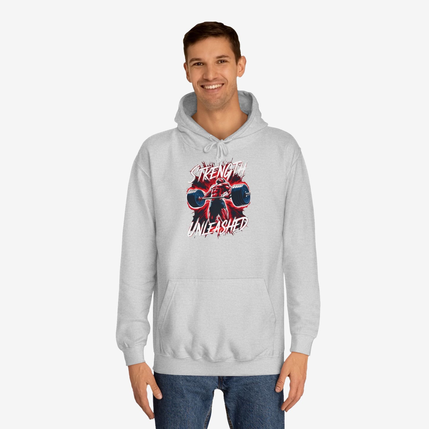 Strength Unleashed Custom Hoodie Design