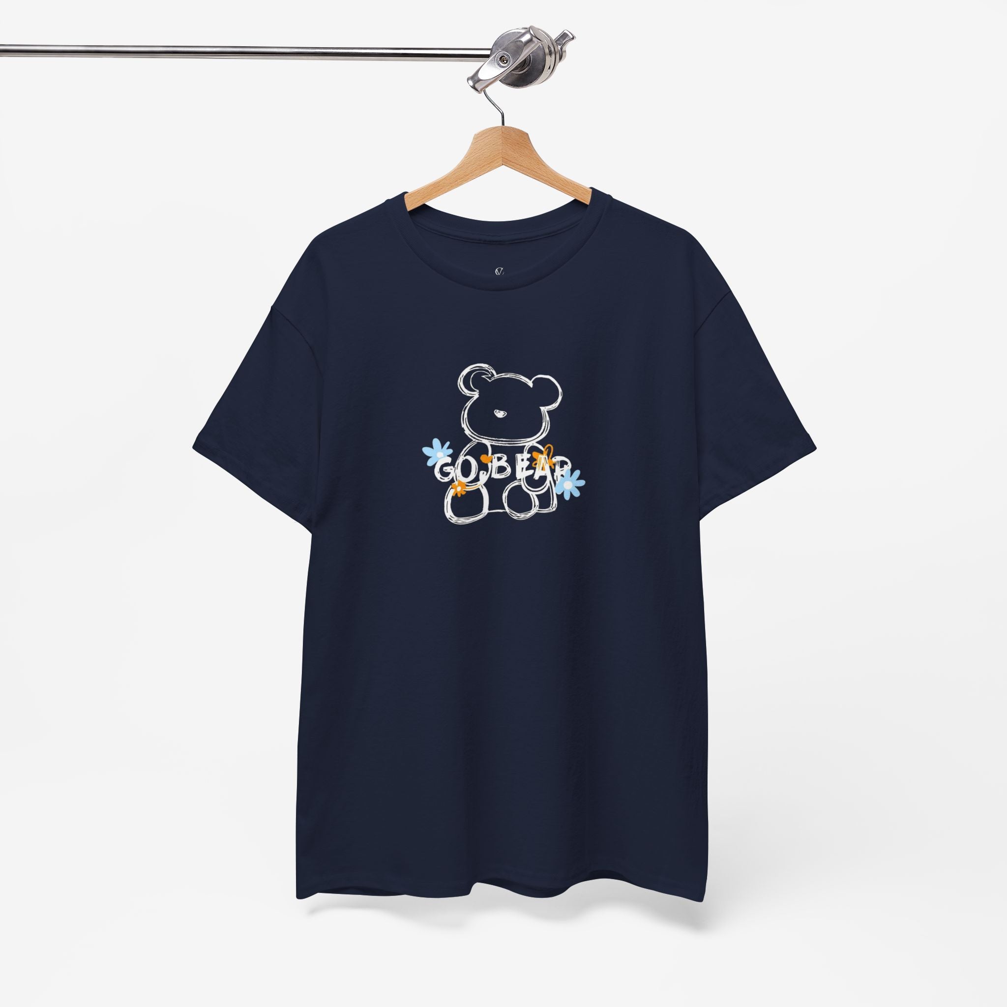 Cute Teddy Bear Graphic Unisex Heavy Cotton Tee