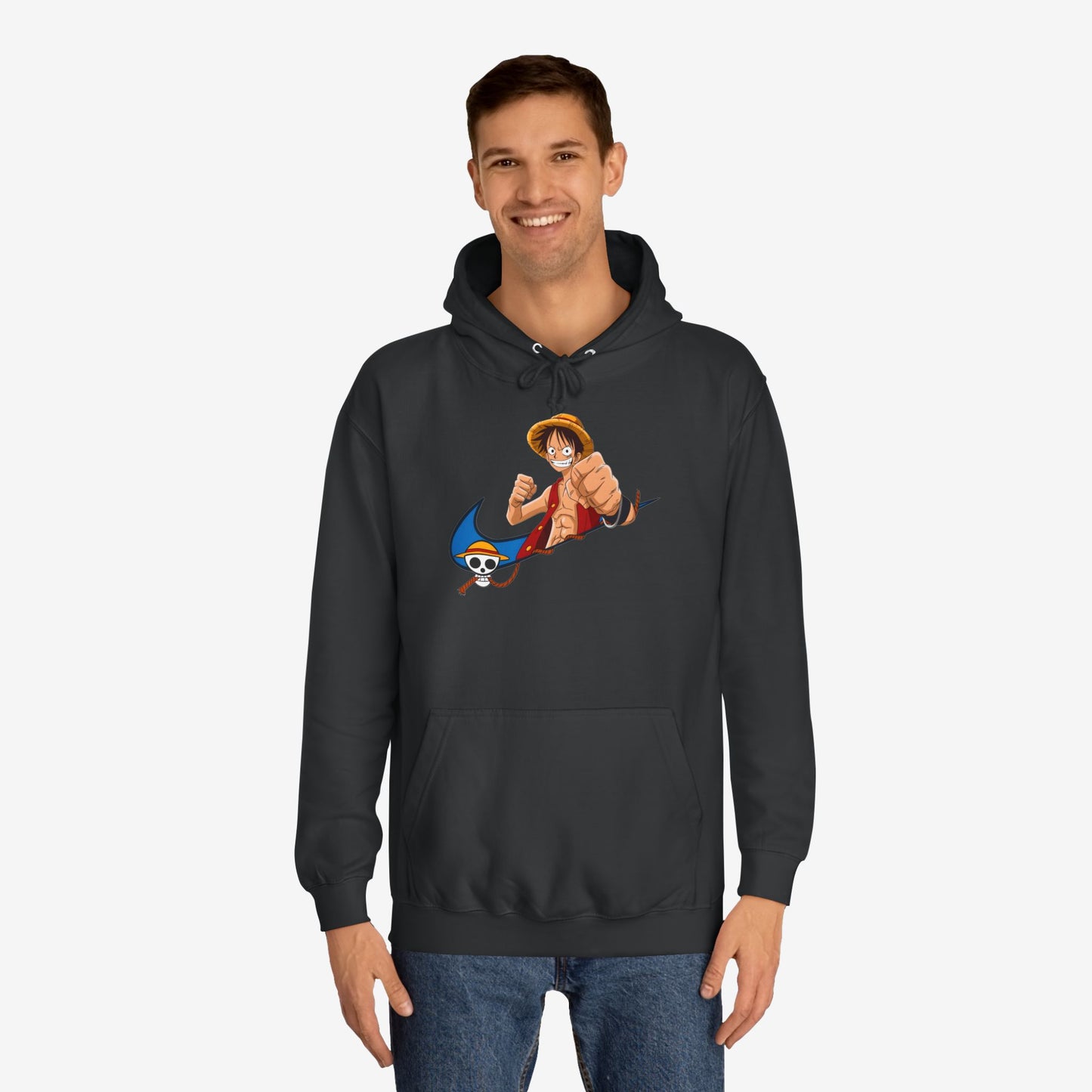 Nike Luffy Custom Hoodie Design