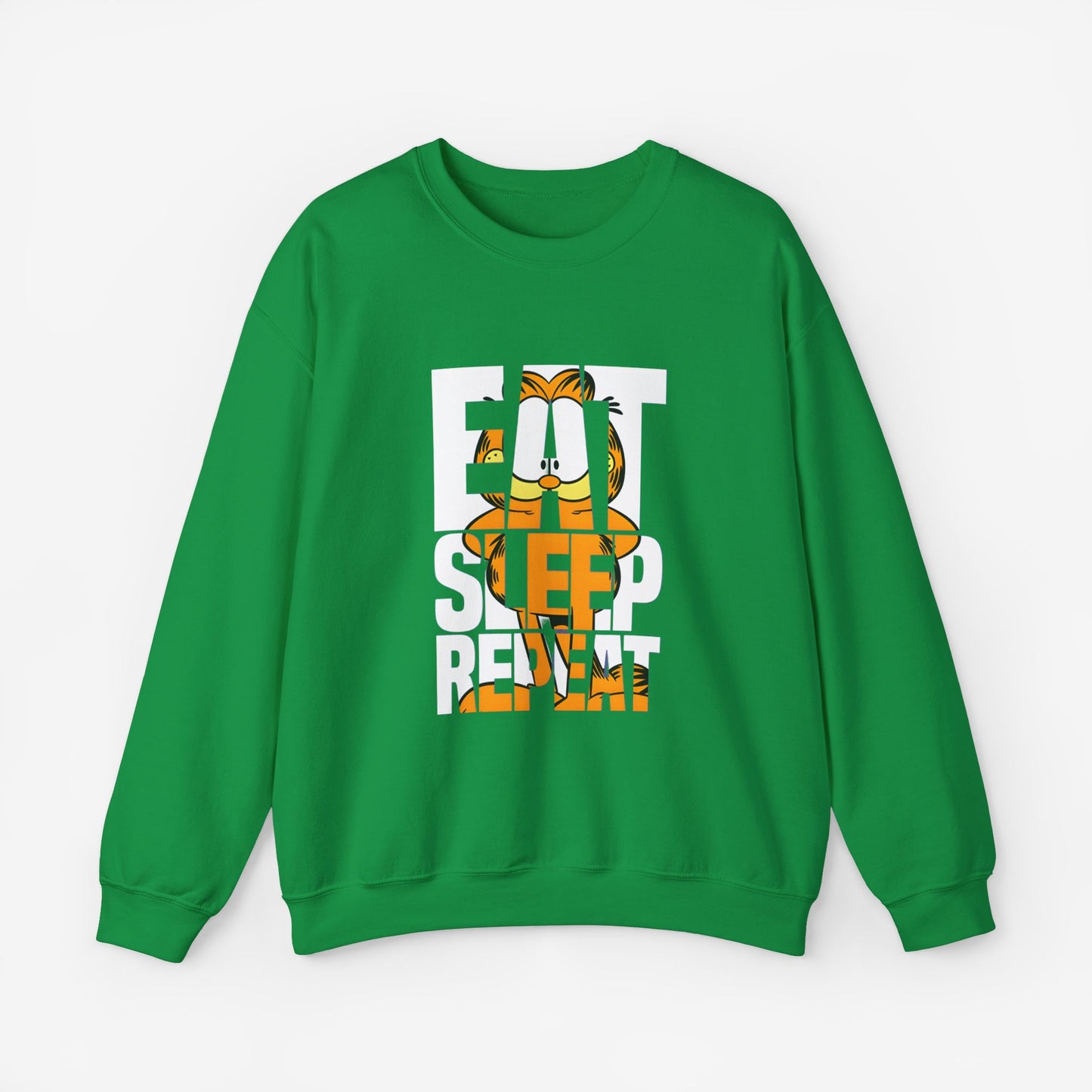 EAT SLEEP REPEAT Sweatshirt Irish Green S