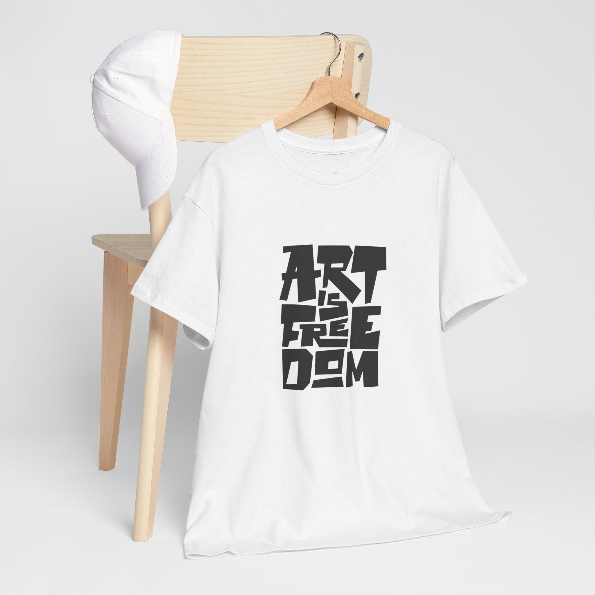 Art is Freedom Heavy Cotton Tee