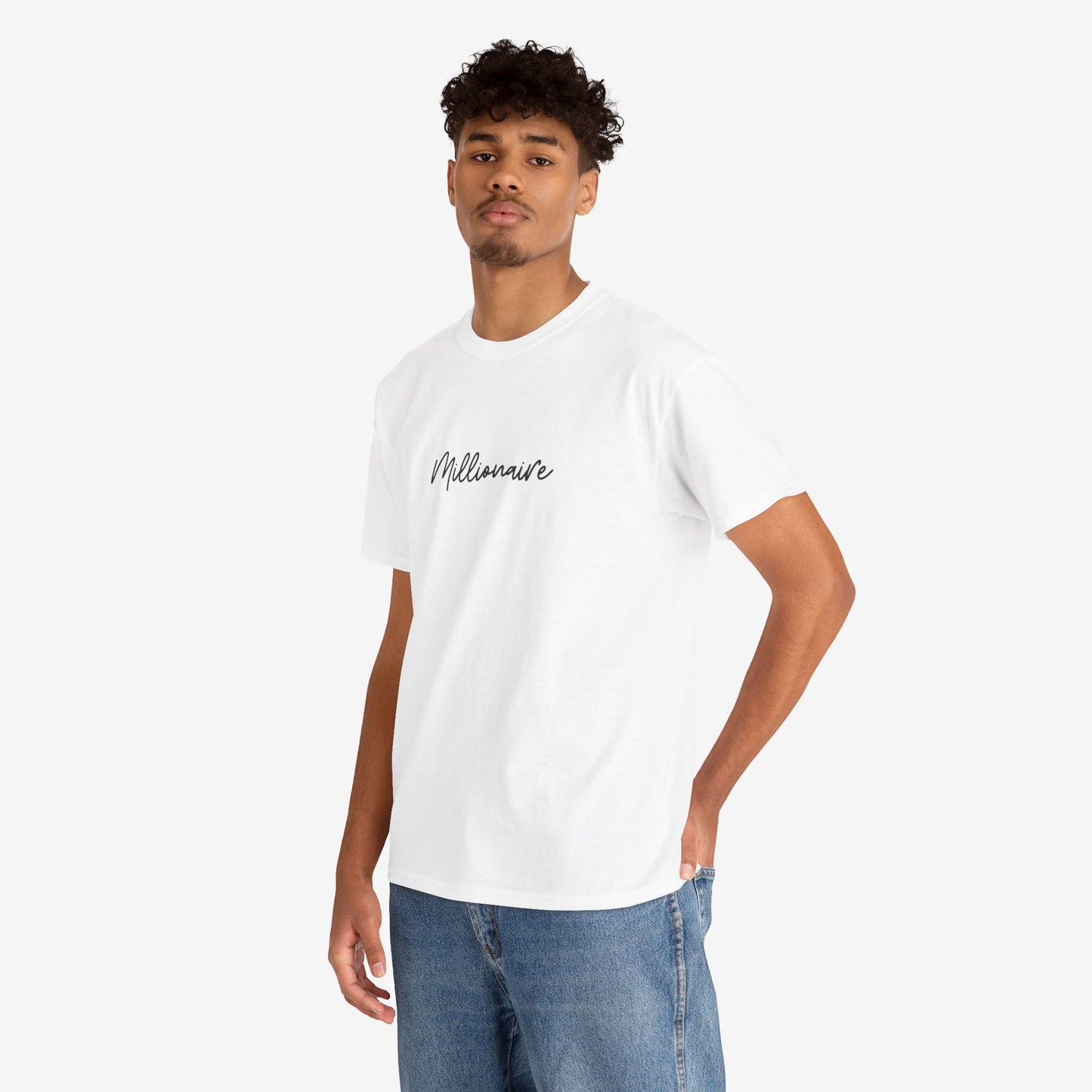 Inspirational Millionaire Unisex Heavy Cotton Tee