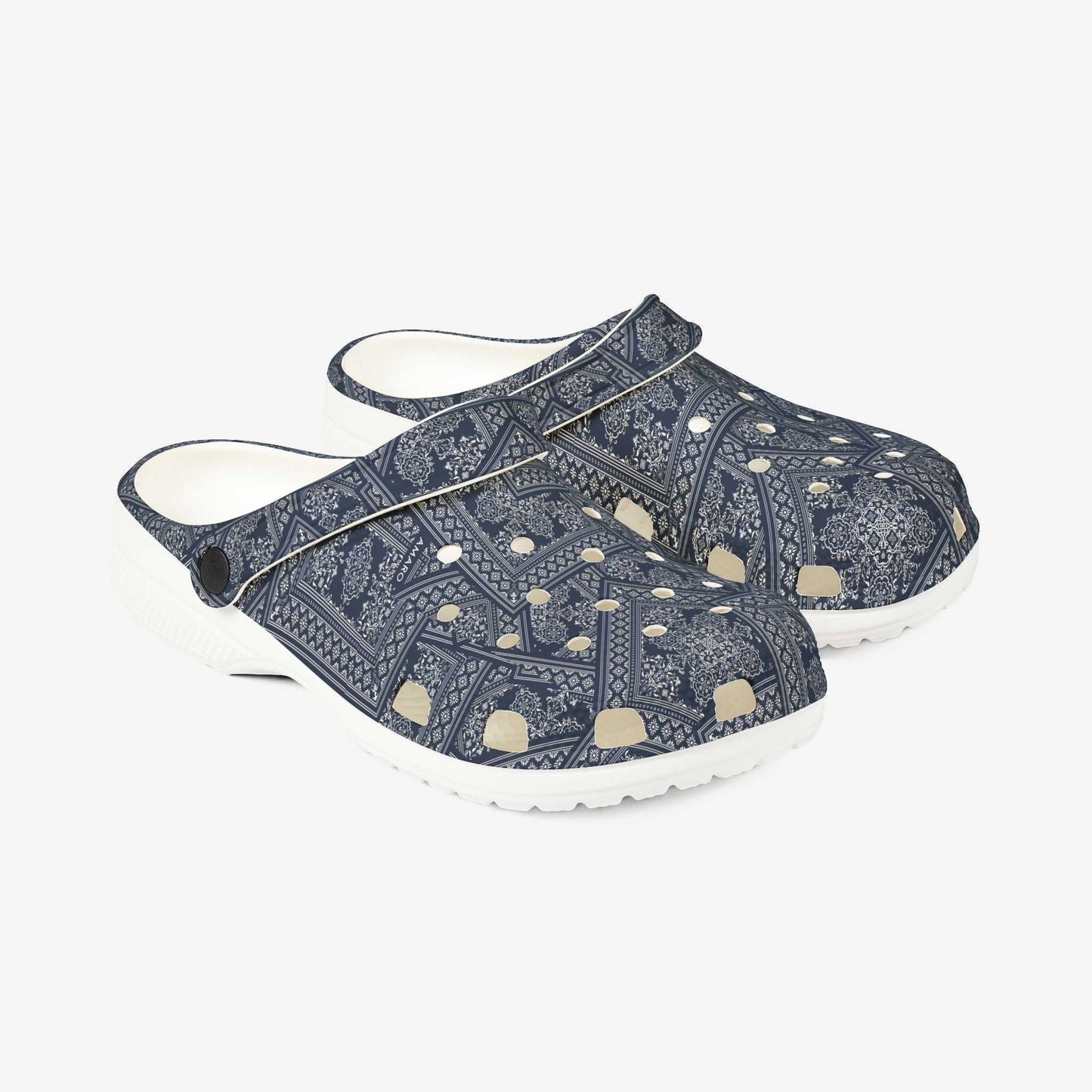 Stylish Clogs with Unique Pattern