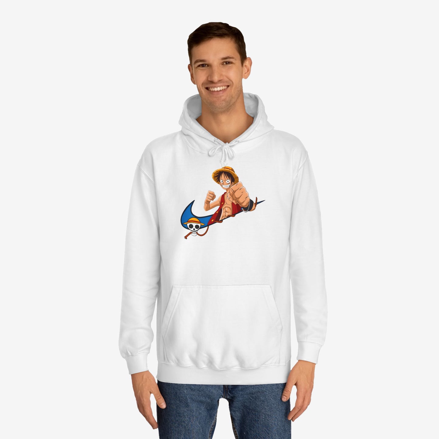 Nike Luffy Custom Hoodie Design