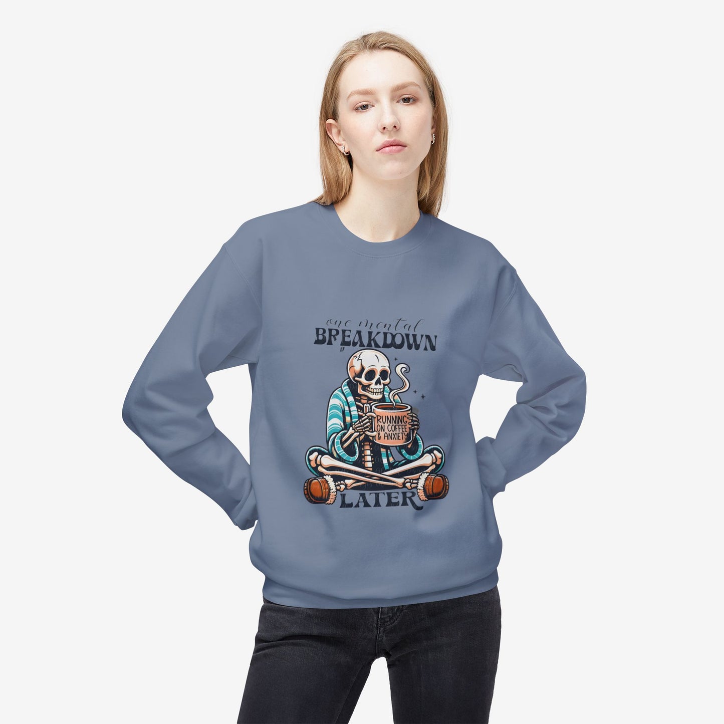 Crewneck Sweatshirt Breakdown graphic