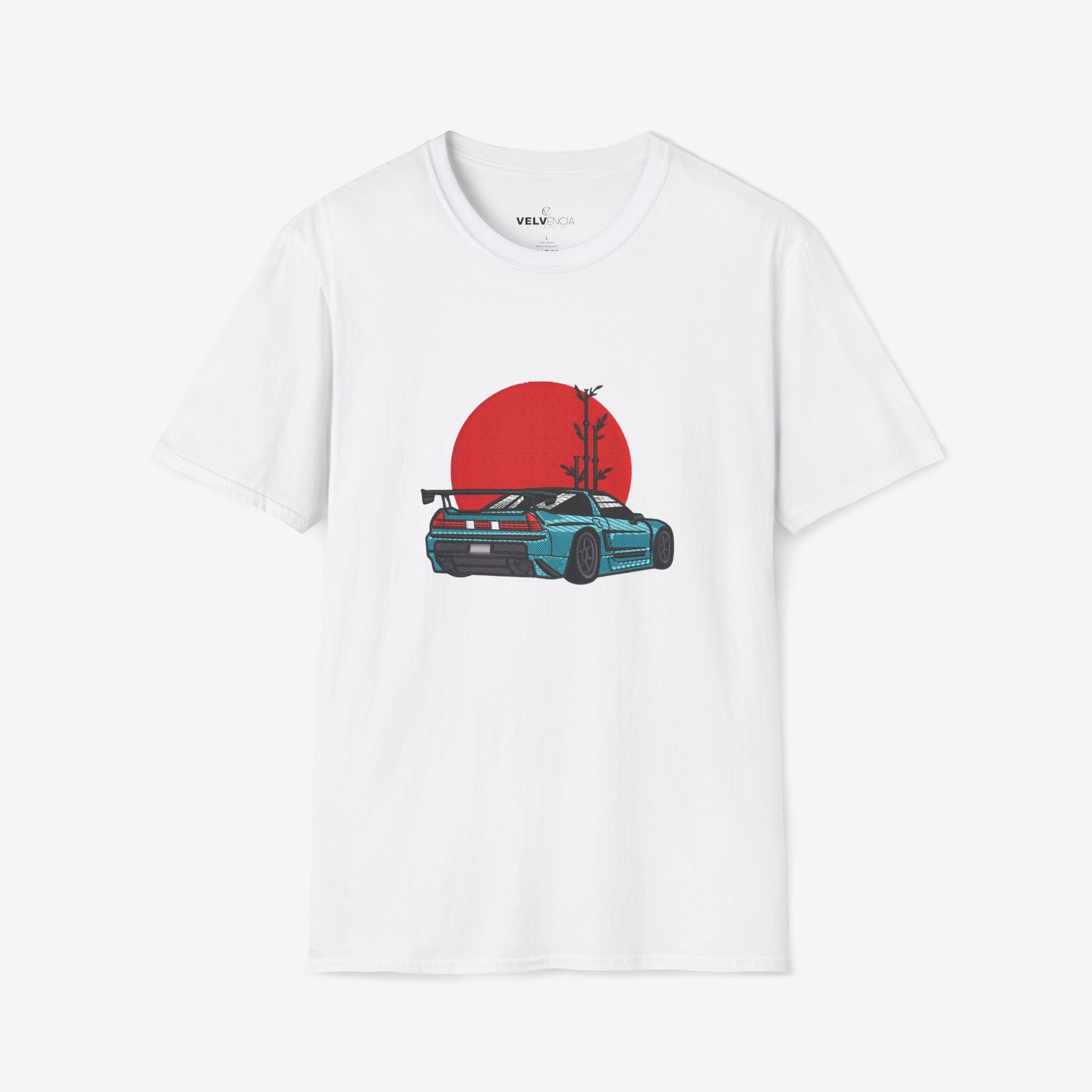 Retro Car Graphic Unisex T-Shirt - Vintage Sunset Design