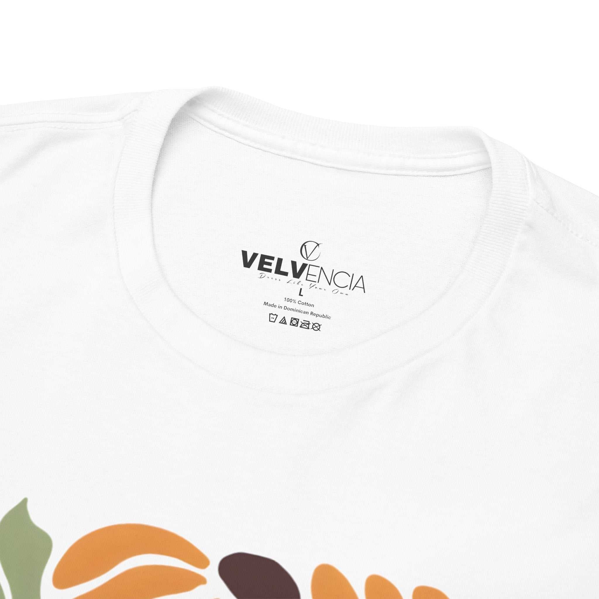 Wild Soul Unisex Heavy Cotton Tee - Nature Inspired Floral T-Shirt