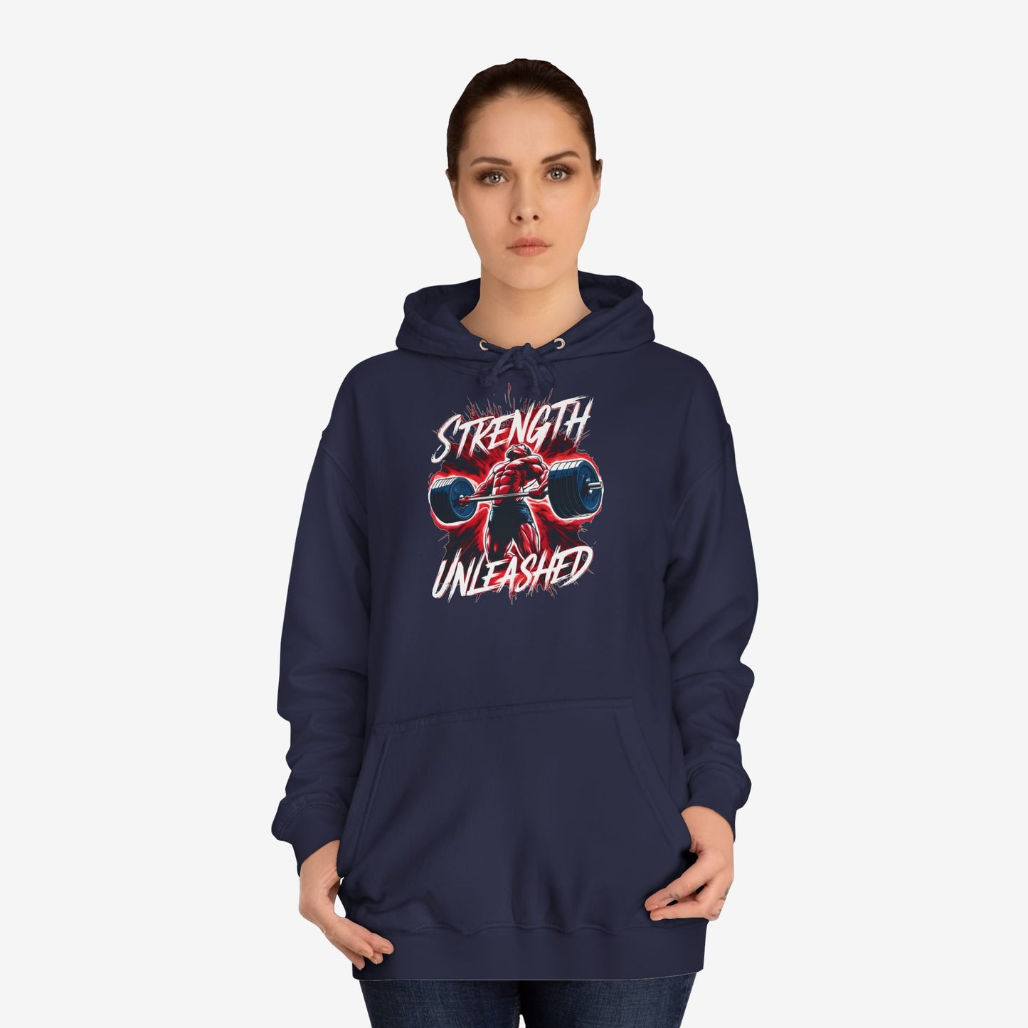 Strength Unleashed Custom Hoodie Design