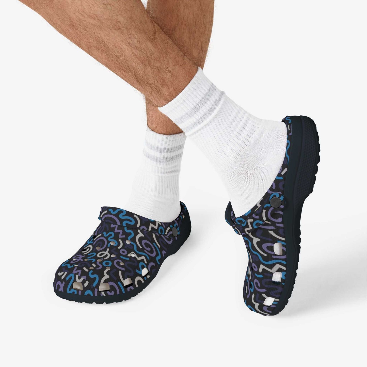 Vector Design Rubber Clogs