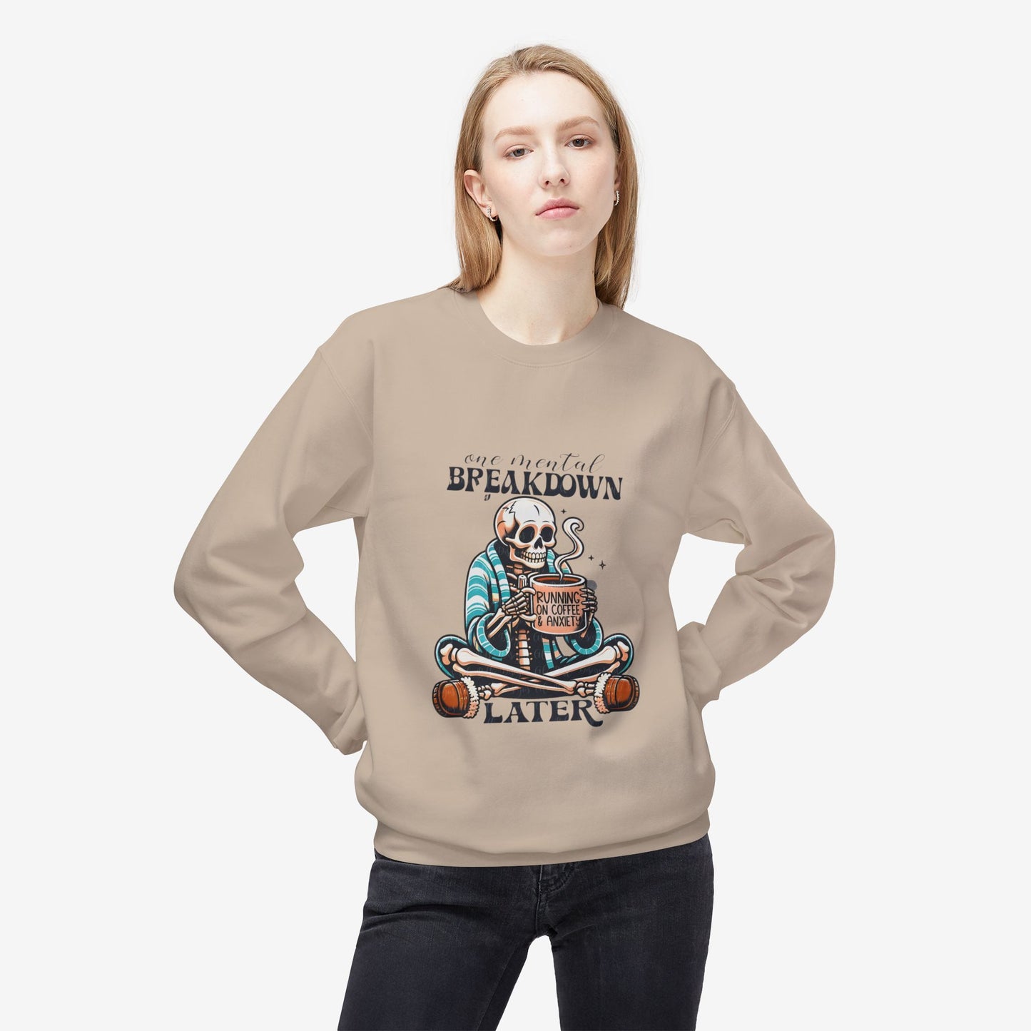 Crewneck Sweatshirt Breakdown graphic
