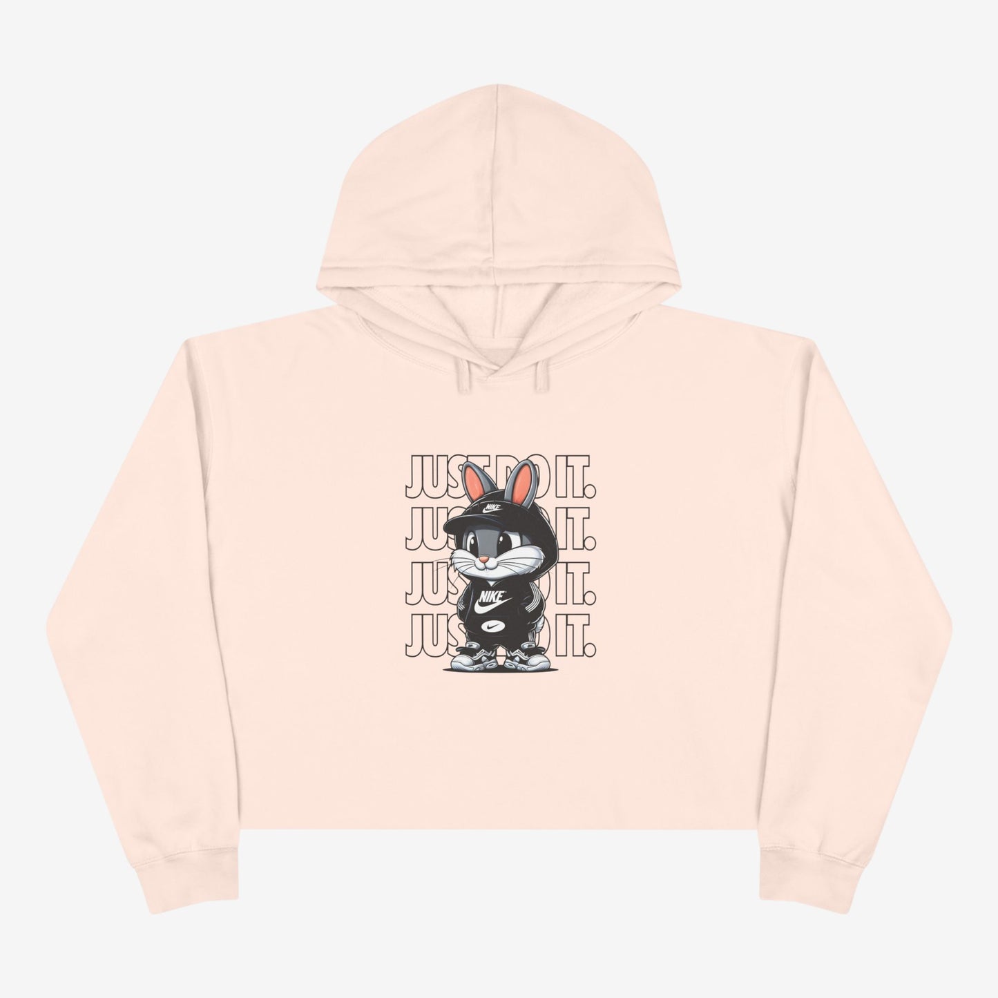 Just Do It Crop Hoodie