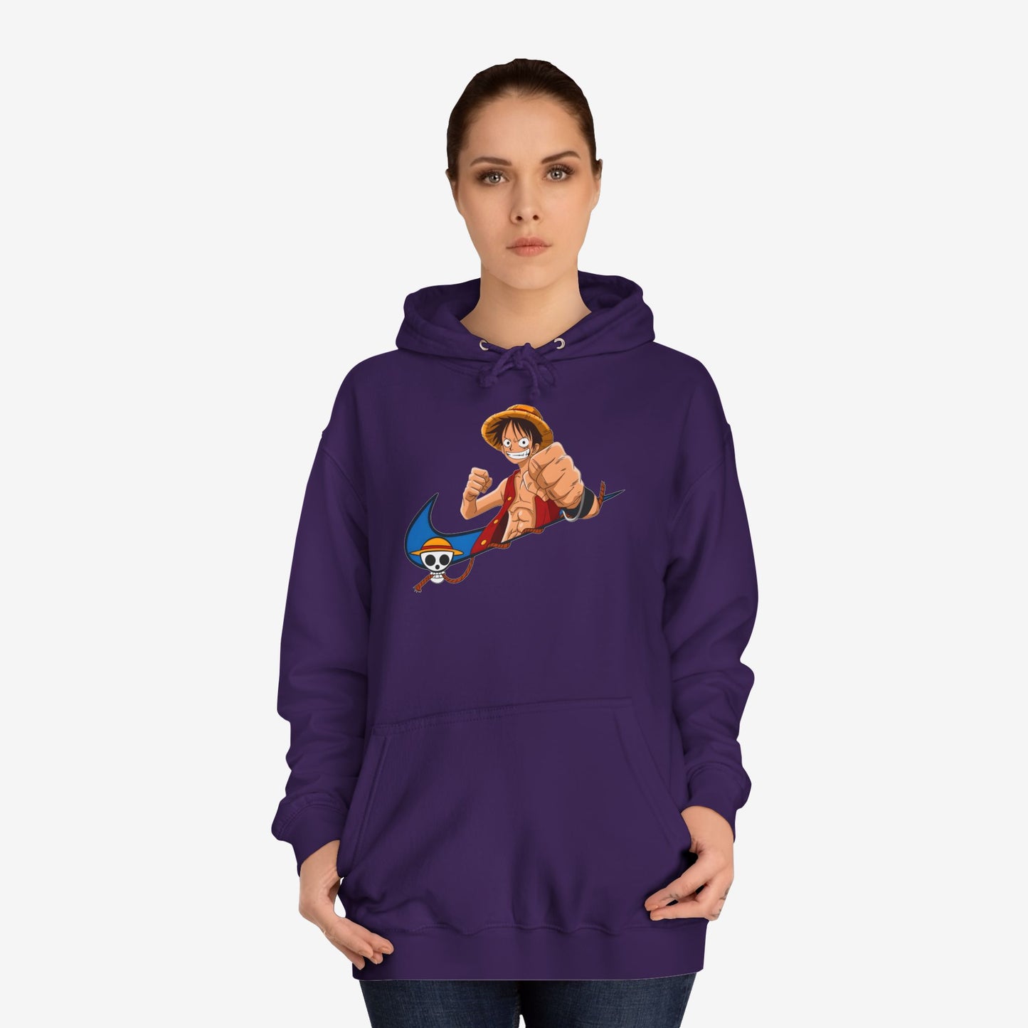 Nike Luffy Custom Hoodie Design