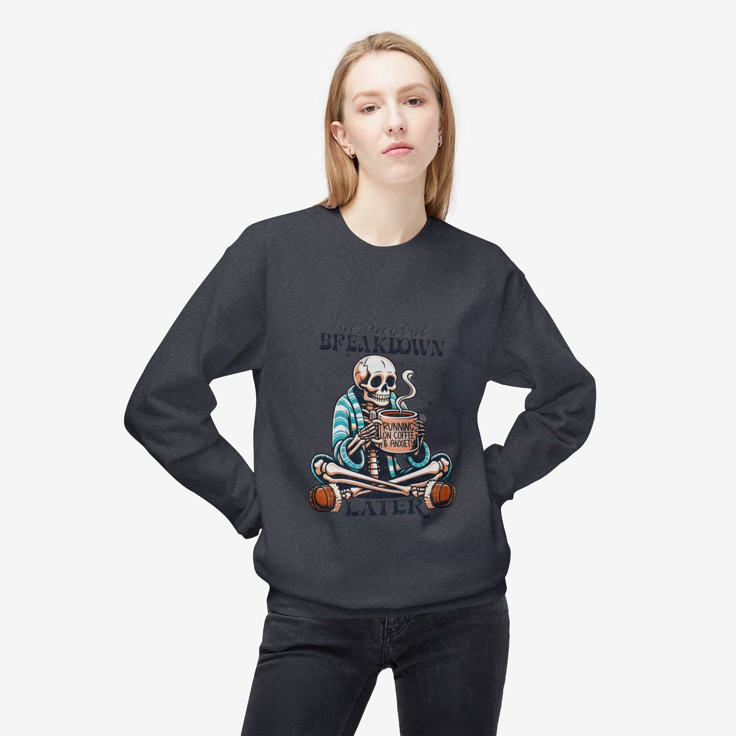 Crewneck Sweatshirt Breakdown graphic