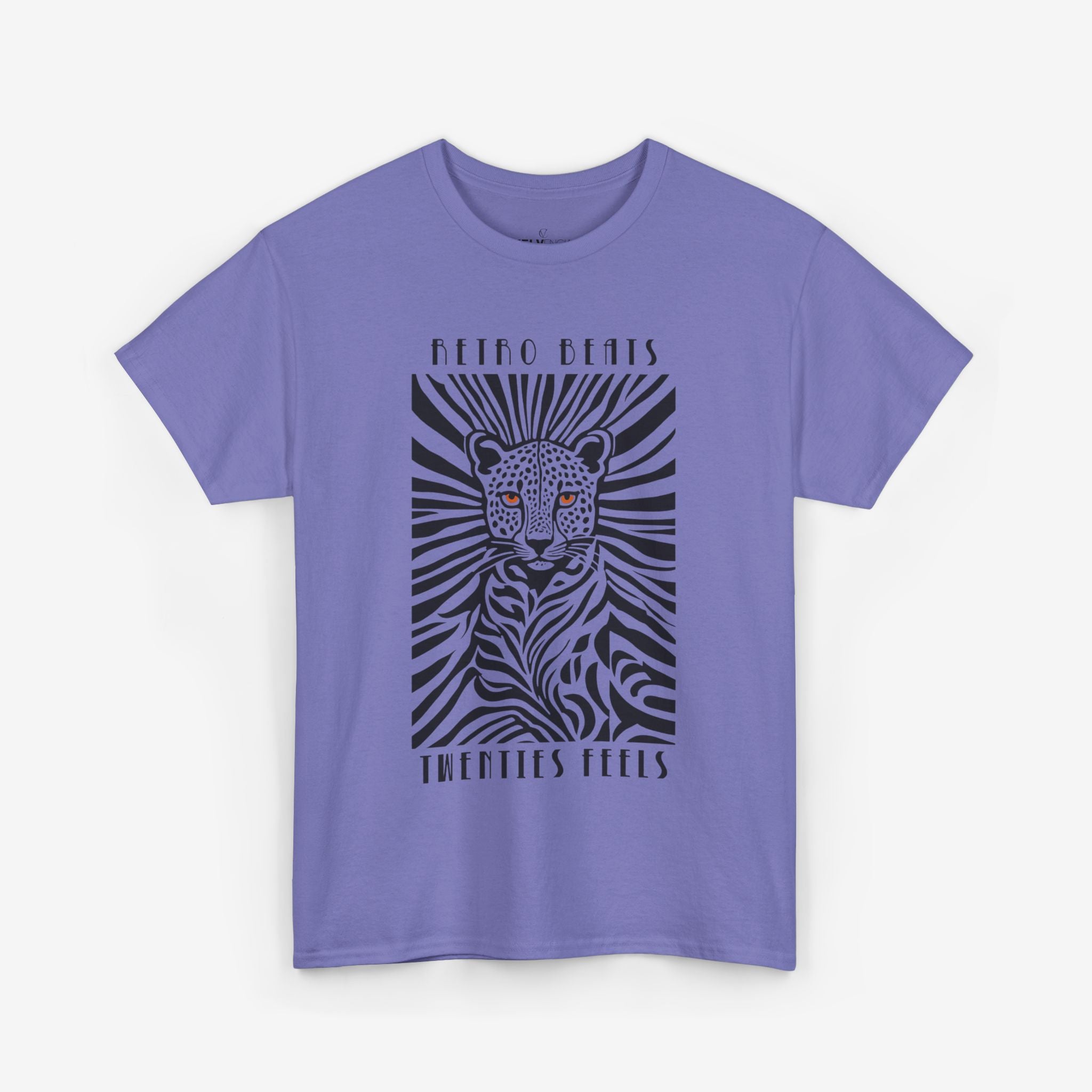 Retro Beats Cotton Tee - Twenties Feels T-Shirt
