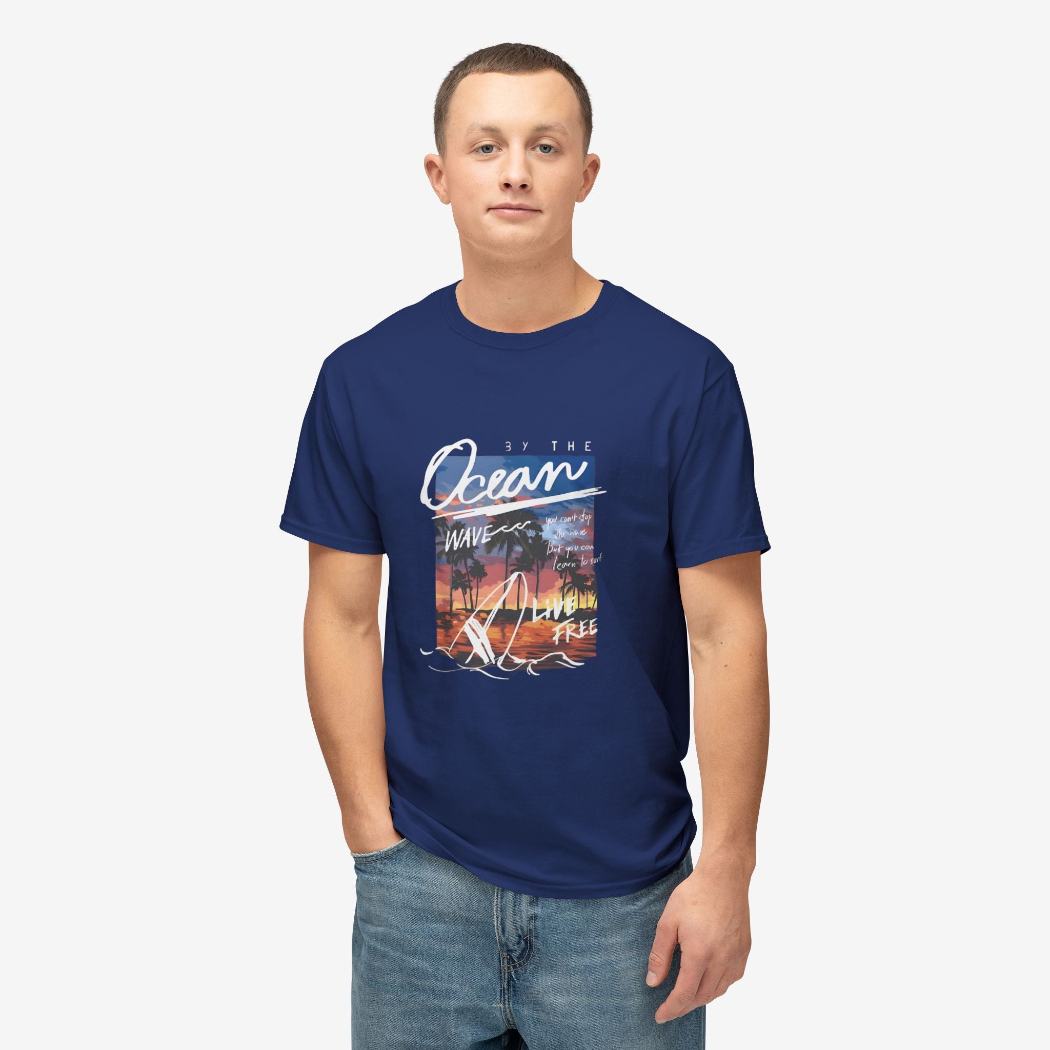 Ocean Vibes Cotton T-shirt