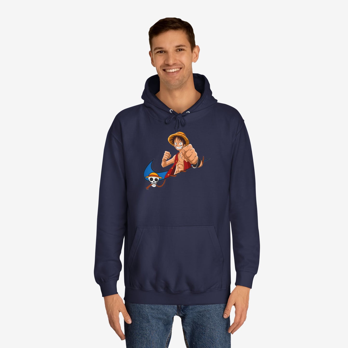 Nike Luffy Custom Hoodie Design