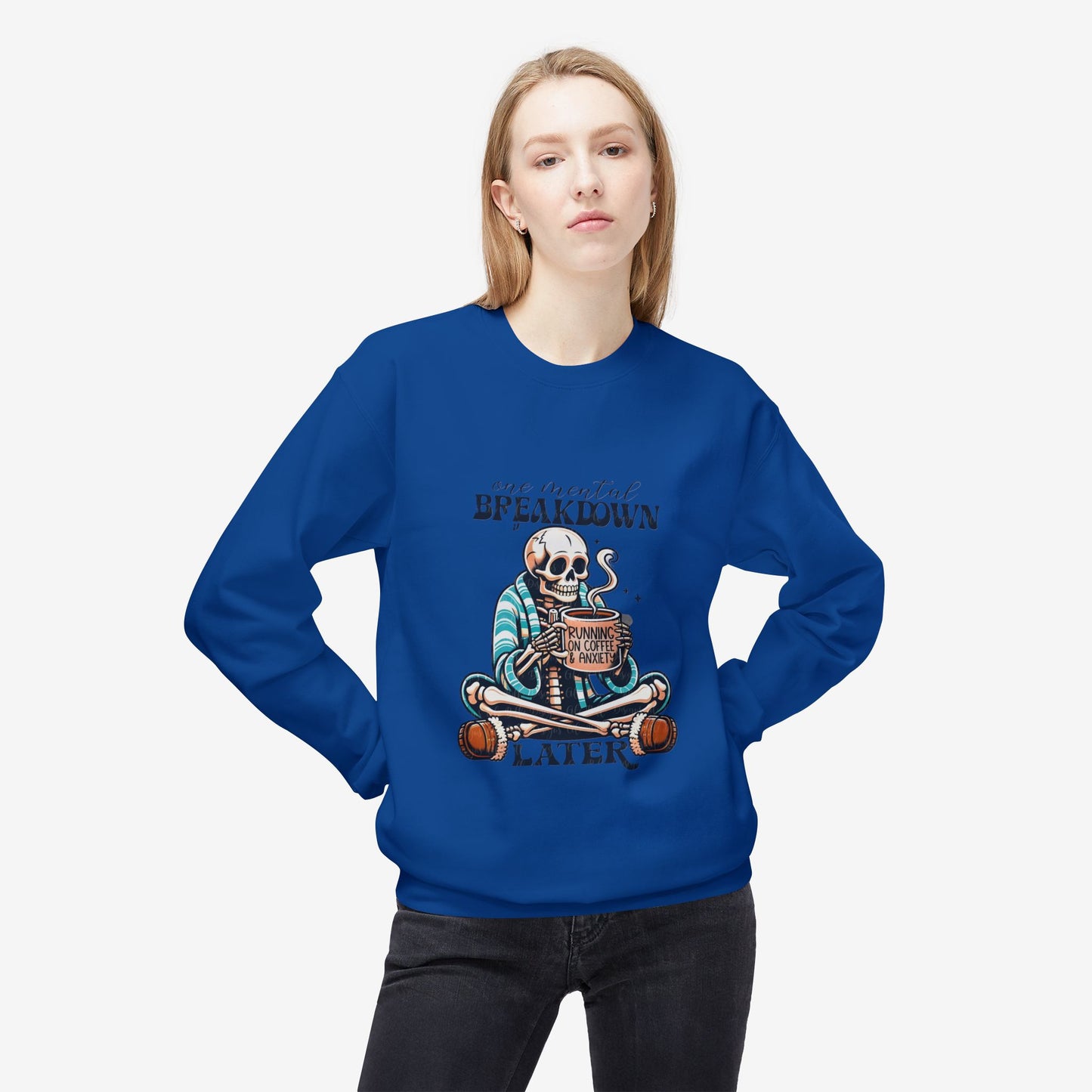 Crewneck Sweatshirt Breakdown graphic