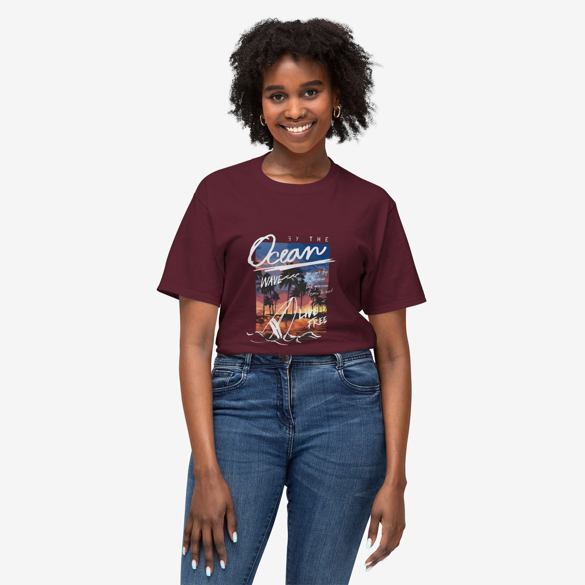 Ocean Vibes Cotton T-shirt