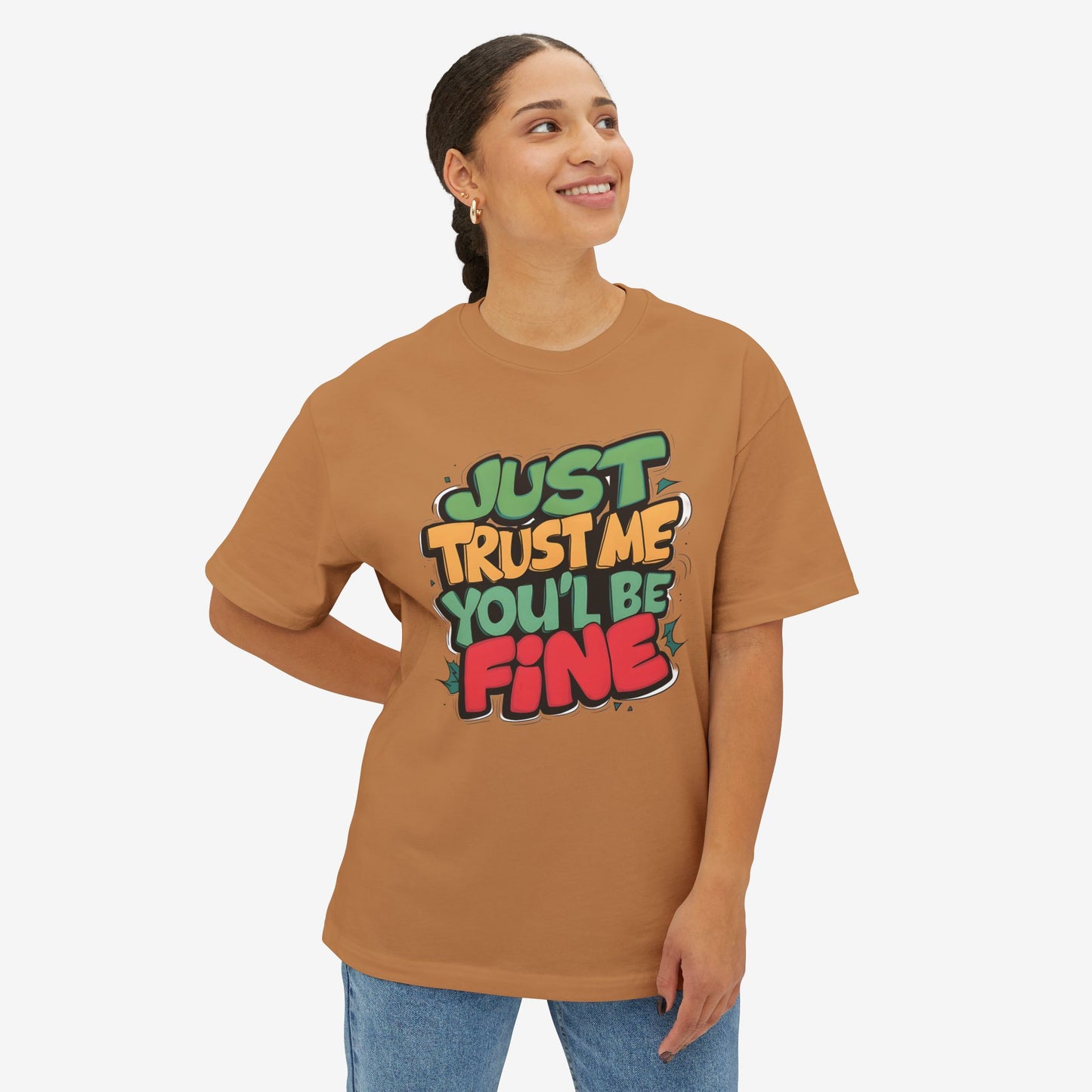 Trust me Oversized Tshirt