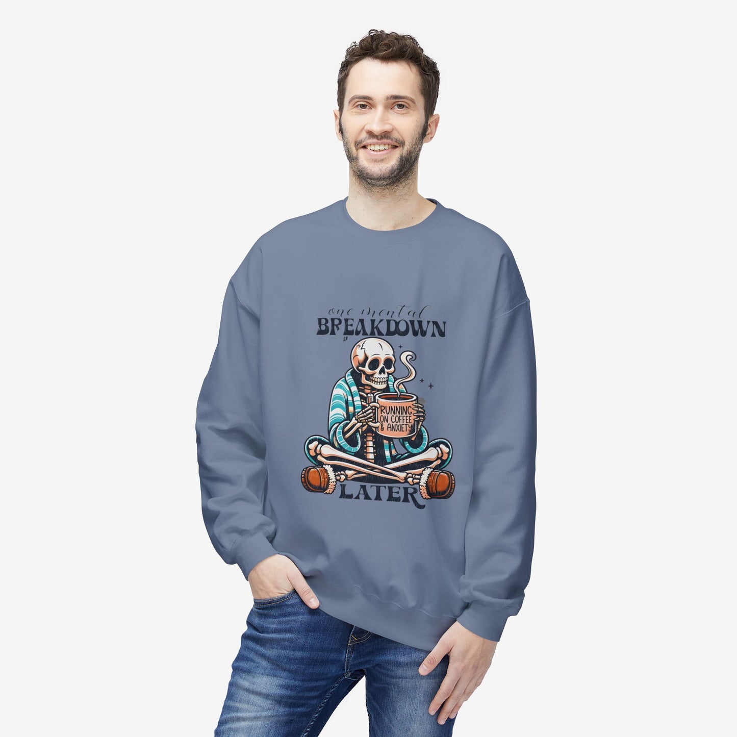 Crewneck Sweatshirt Breakdown graphic