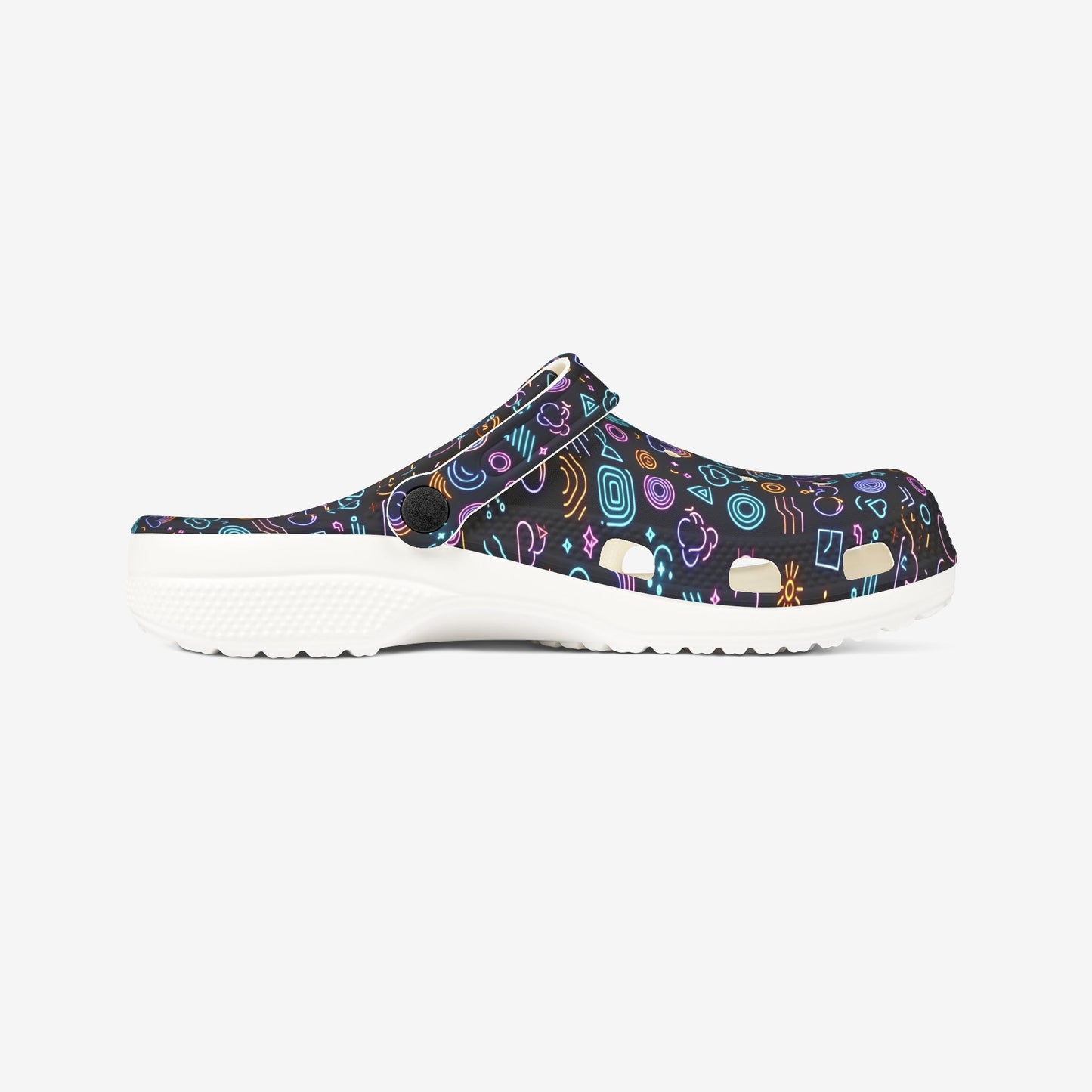 Neon Emojis Men's Clogs