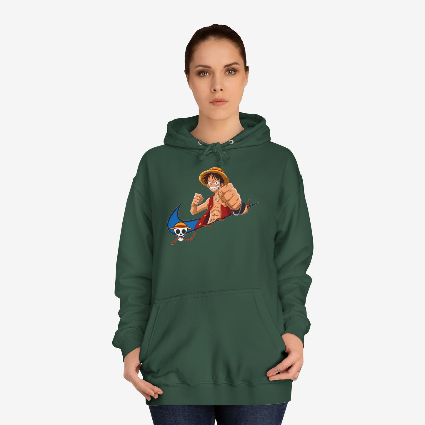 Nike Luffy Custom Hoodie Design