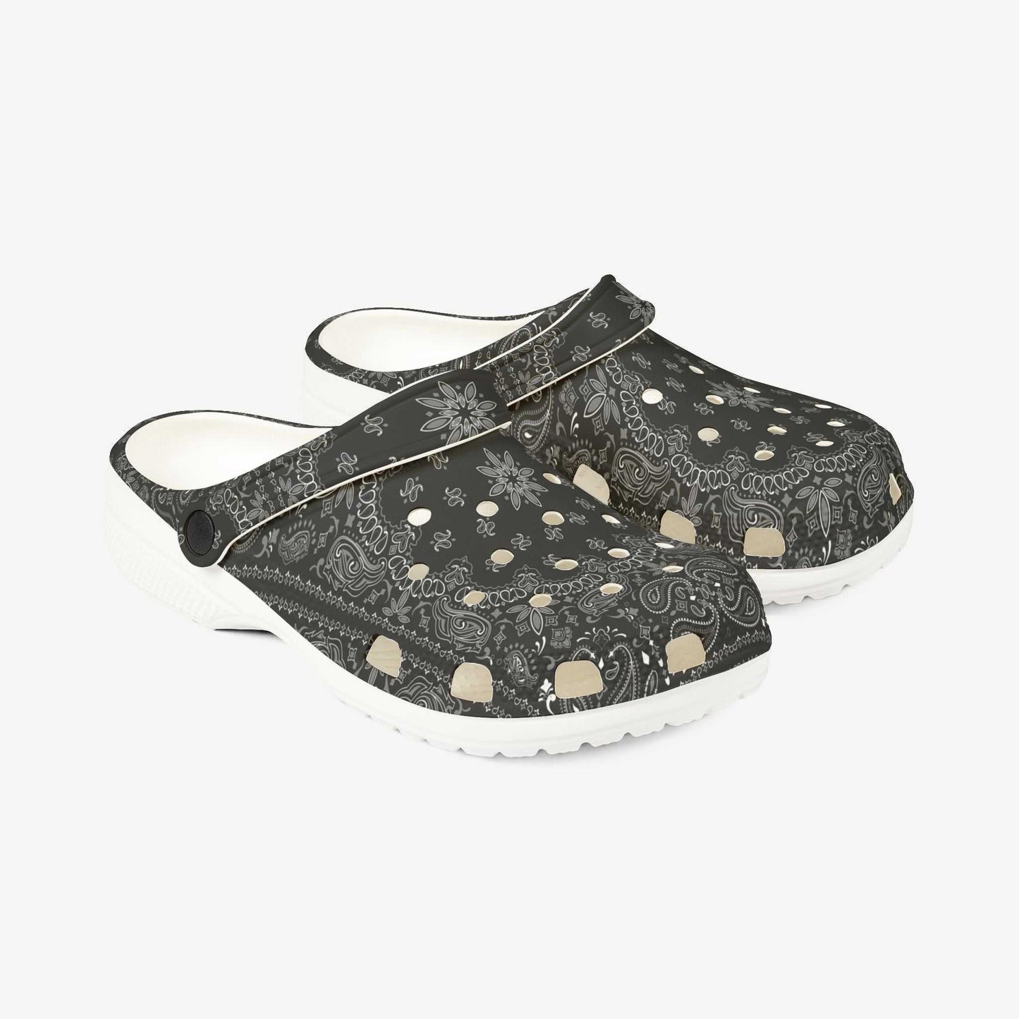 Stylish Clogs with Floral Patterns