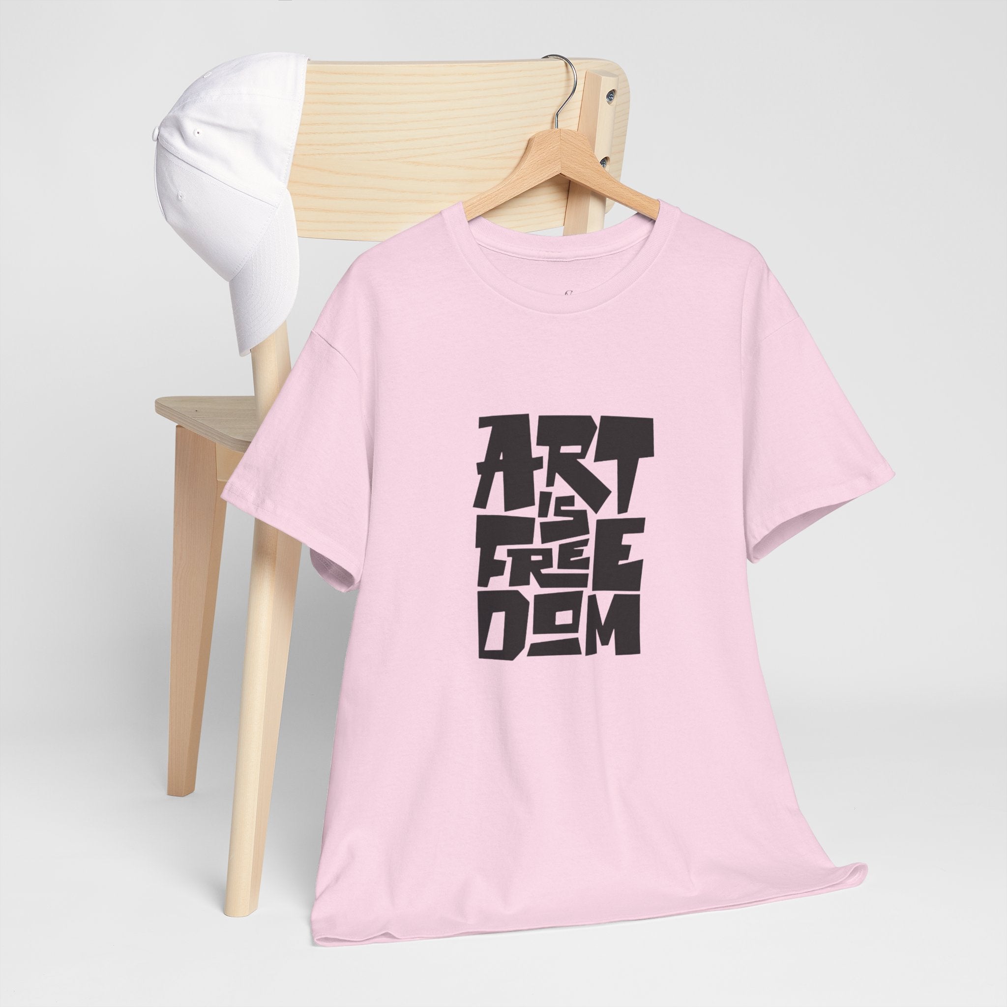 Art is Freedom Heavy Cotton Tee