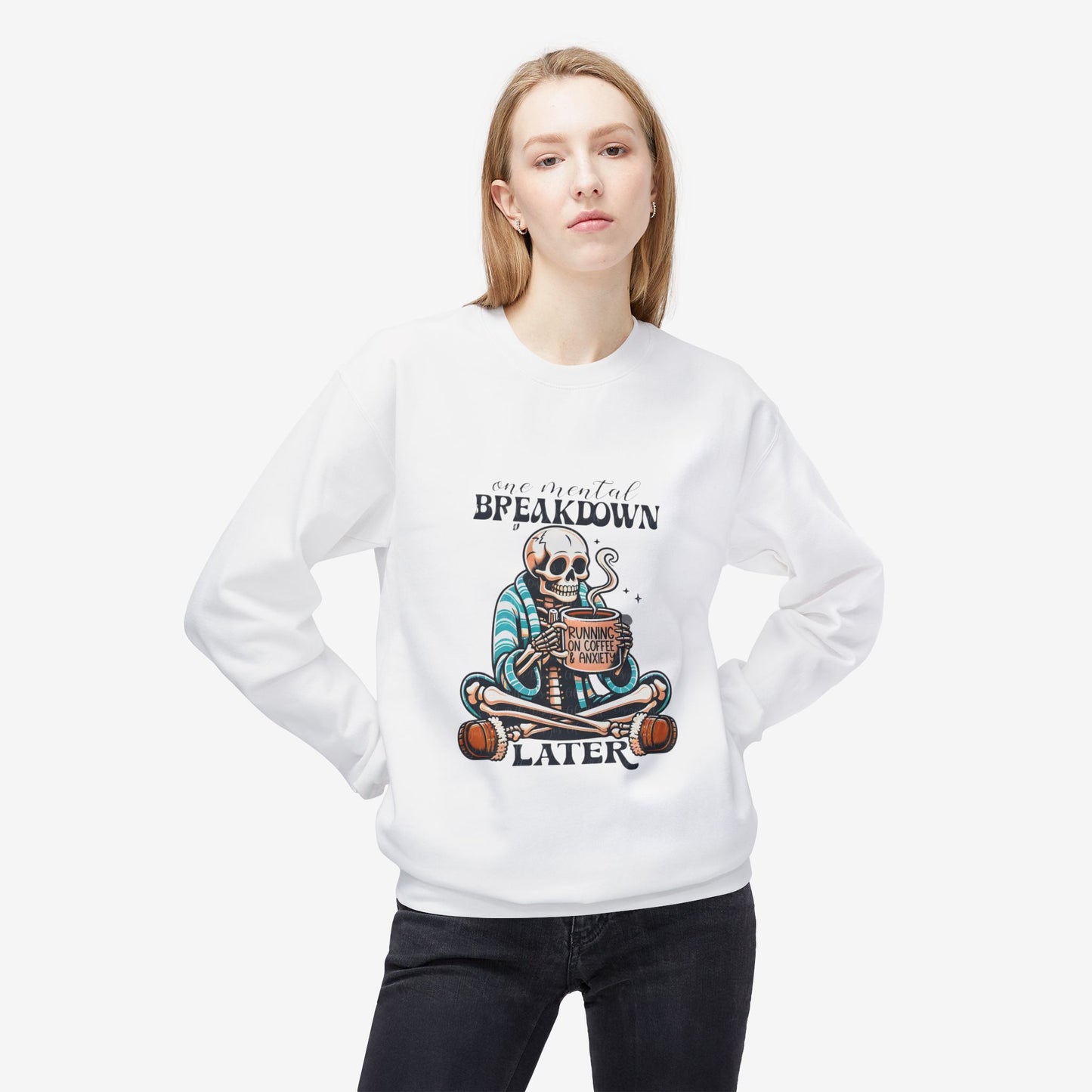 Crewneck Sweatshirt Breakdown graphic